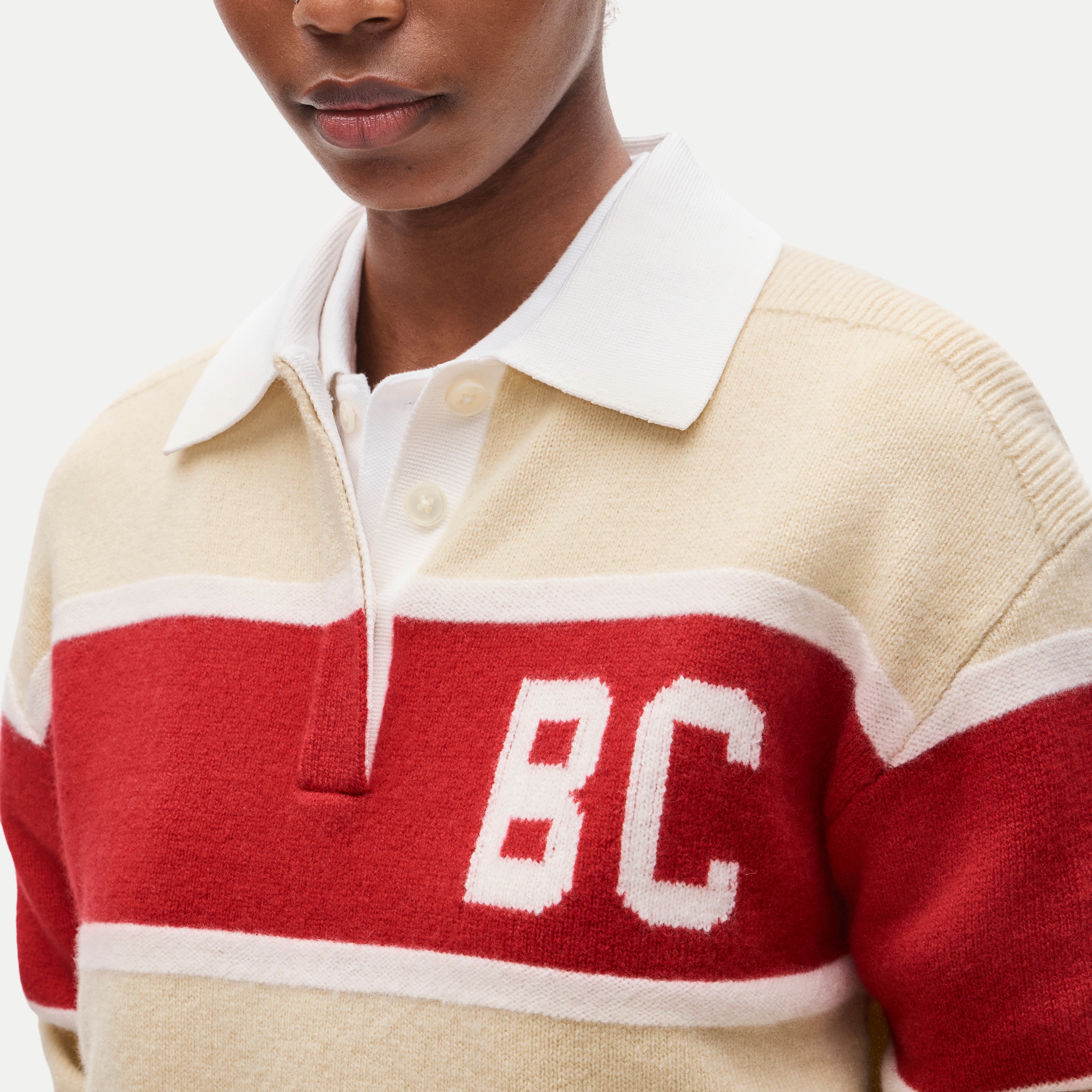 '47 x J.Crew vintage wool Boston College rugby
