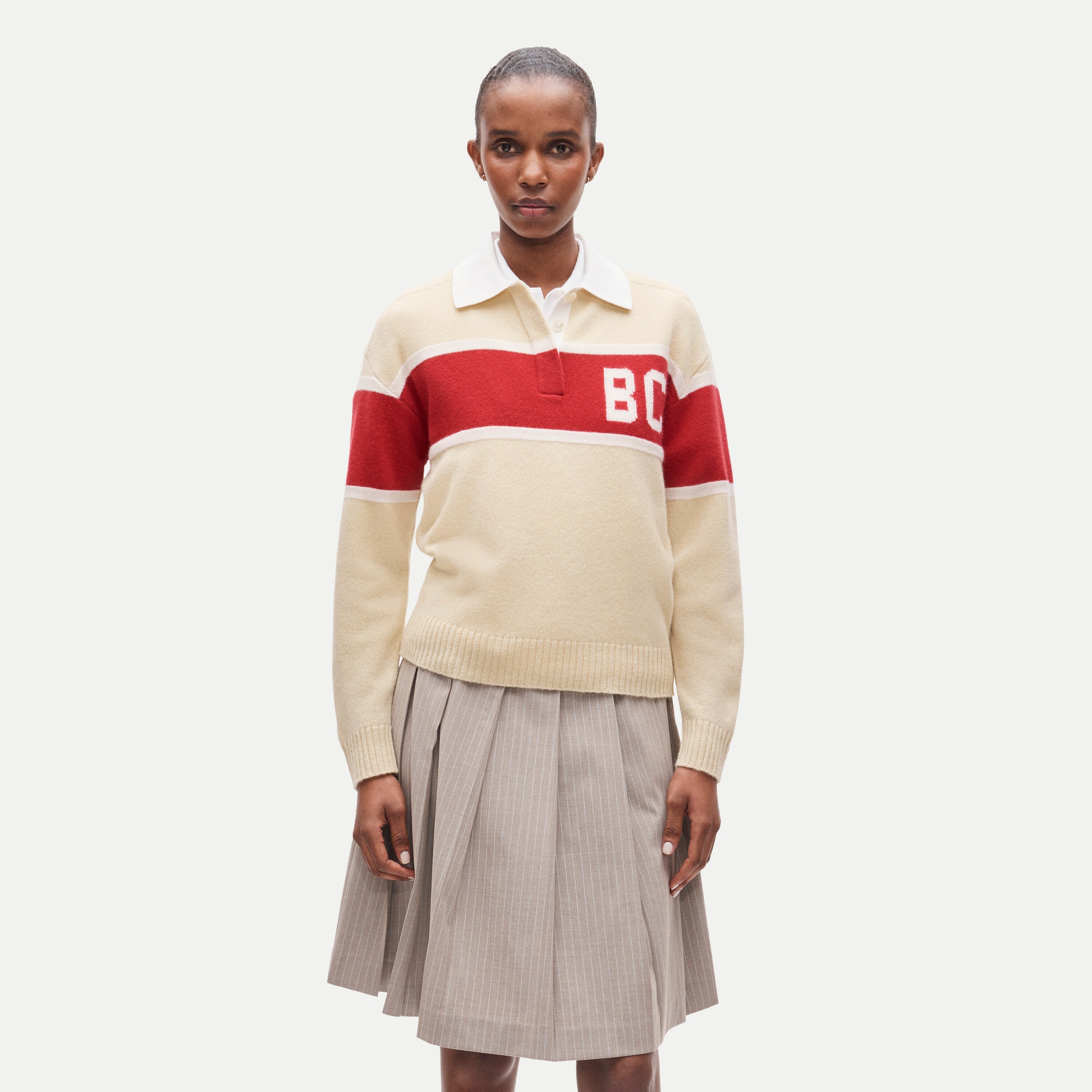 '47 x J.Crew vintage wool Boston College rugby