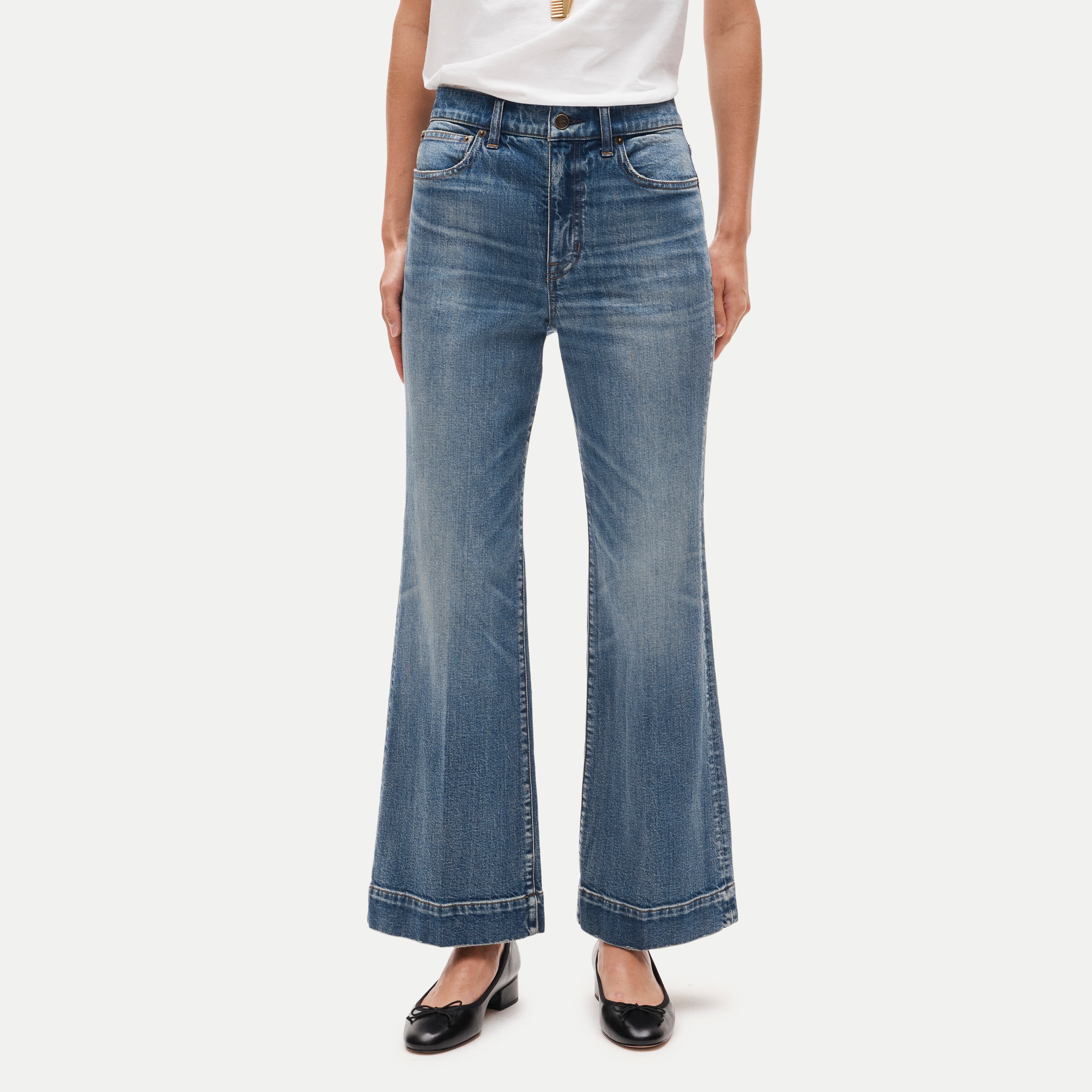 Charley kickout cropped jean