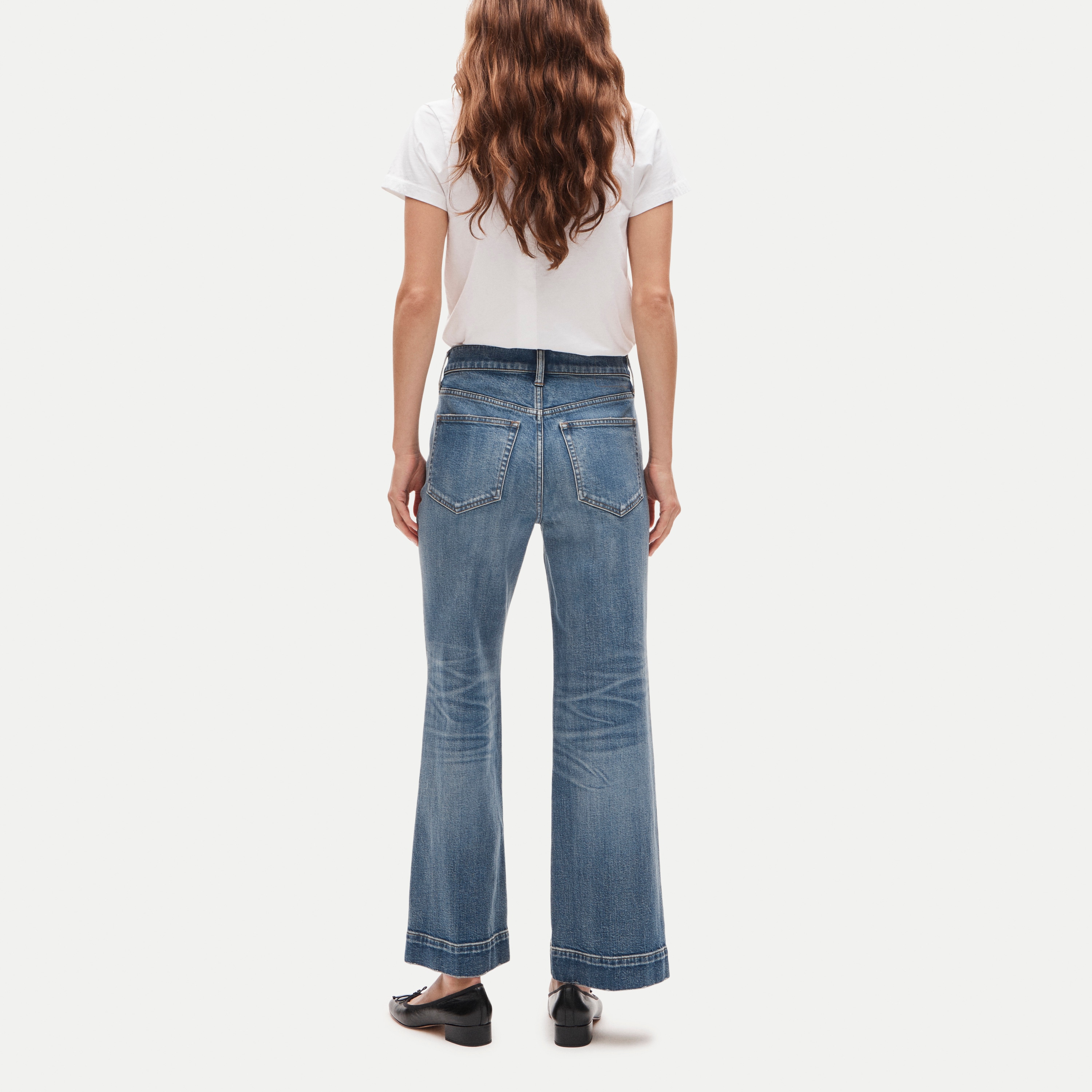 Charley kickout cropped jean