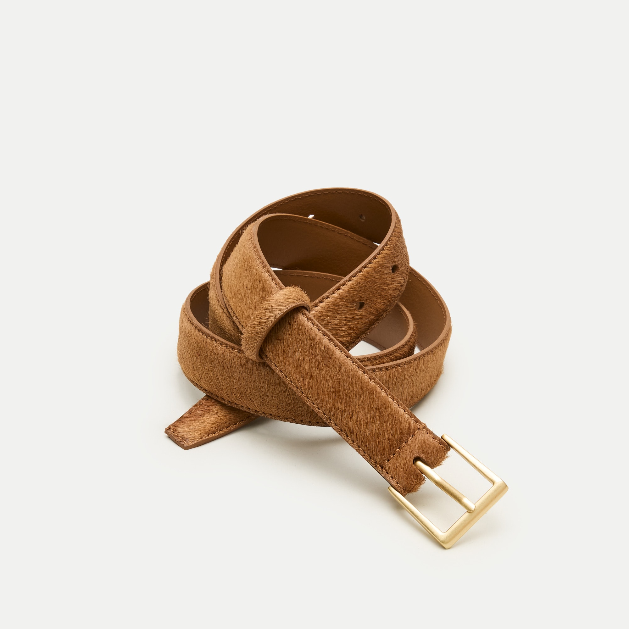 Berkeley belt in calf hair