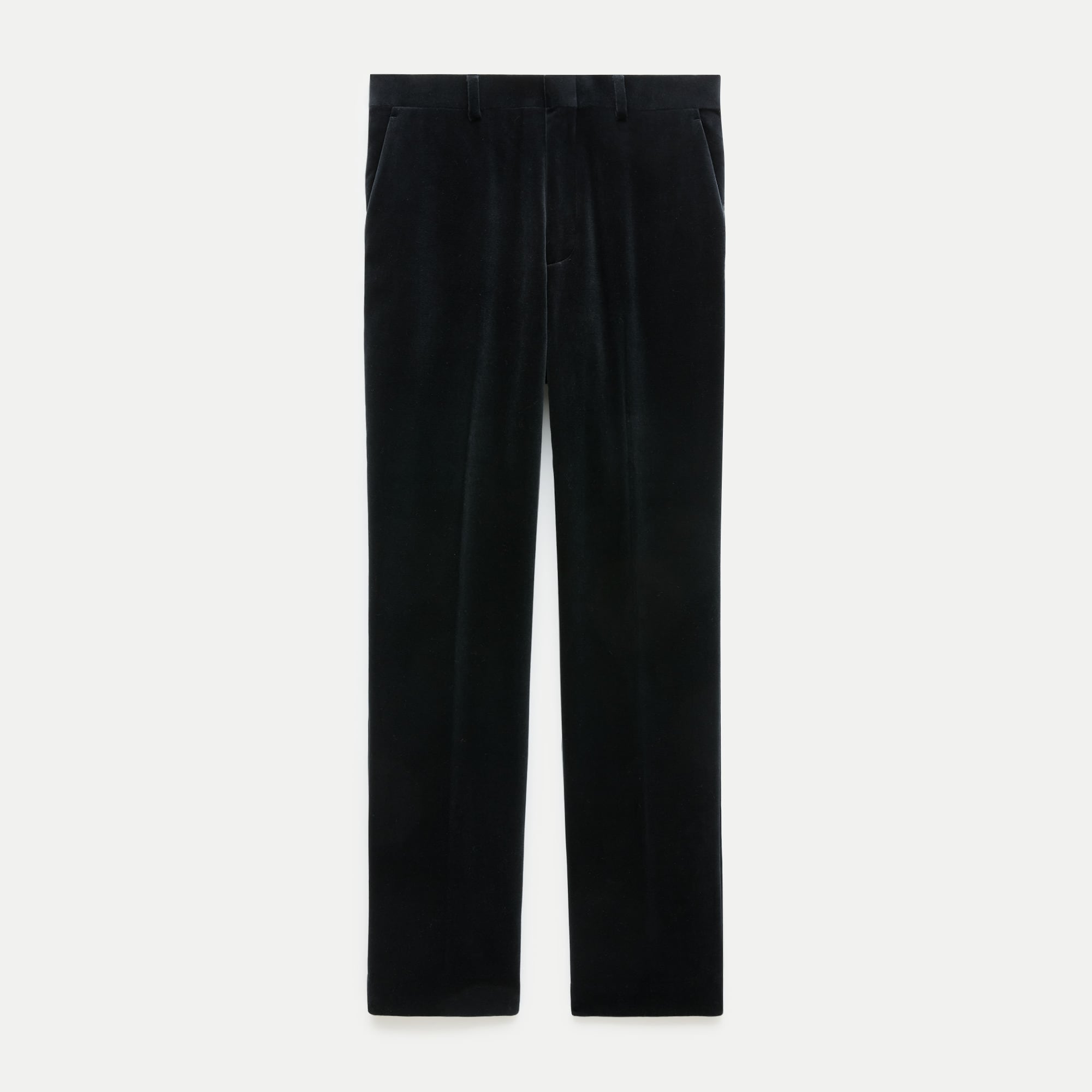 Crosby Classic-fit suit pant in velvet