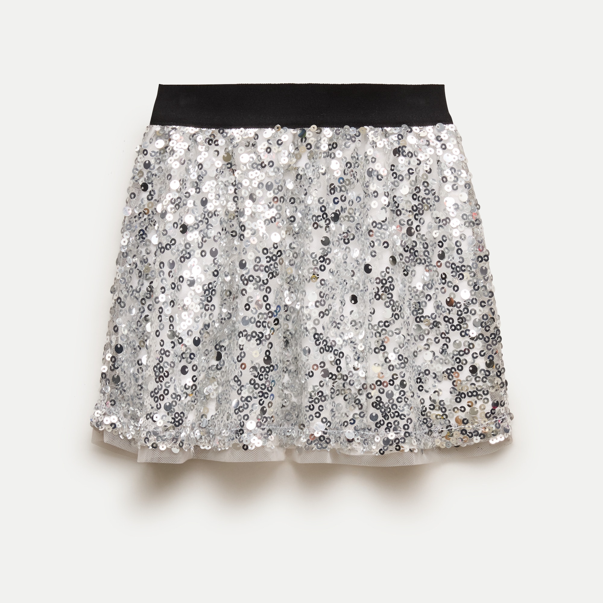 Crewcuts Collection sequin pull-on skirt