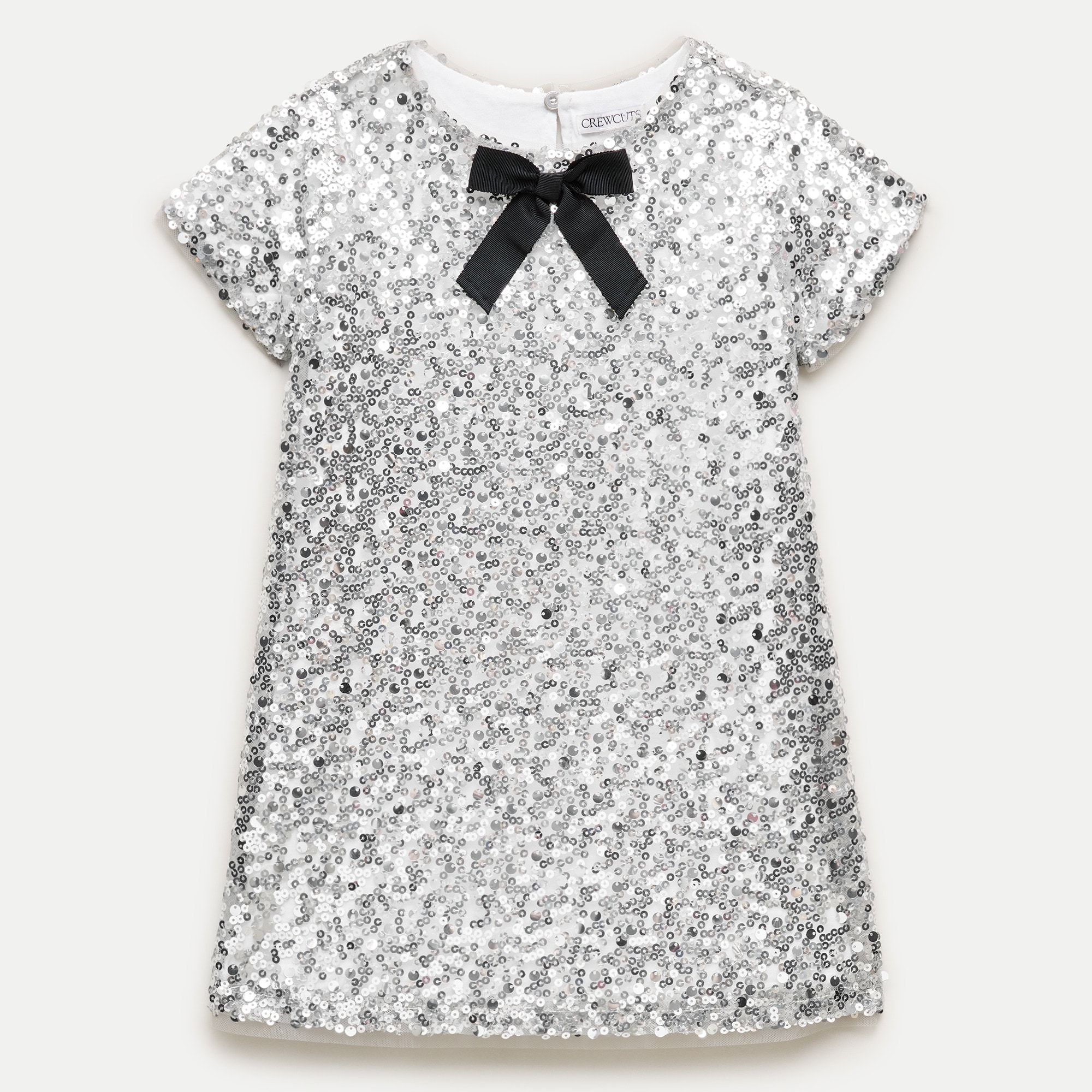 Crewcuts Collection short-sleeve sequin shift dress