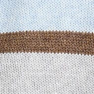 100% cotton striped sweater-polo HTHR BLUEPRINT MULTI ST