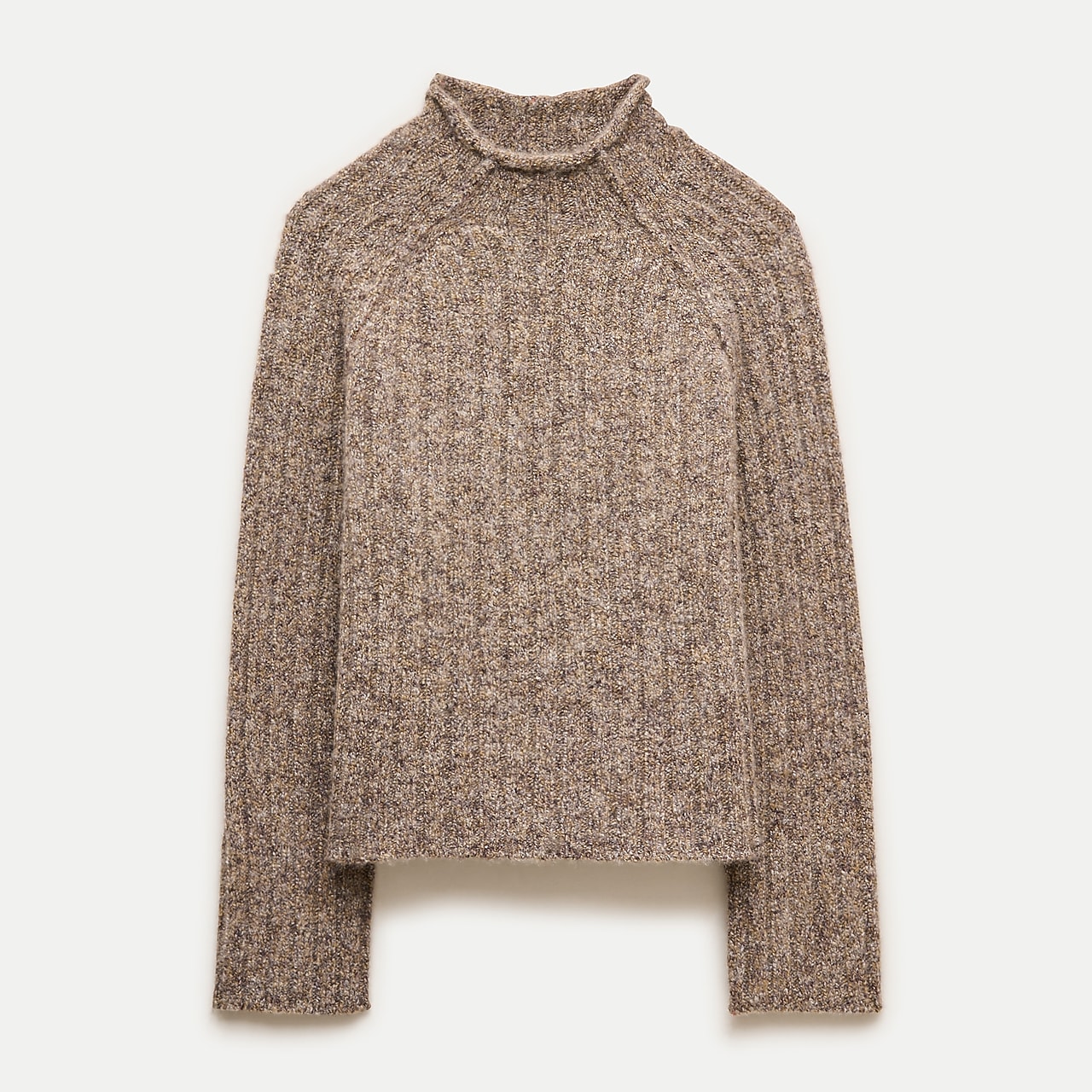 Mockneck Cable-knit Sweater For Women | J.Crew