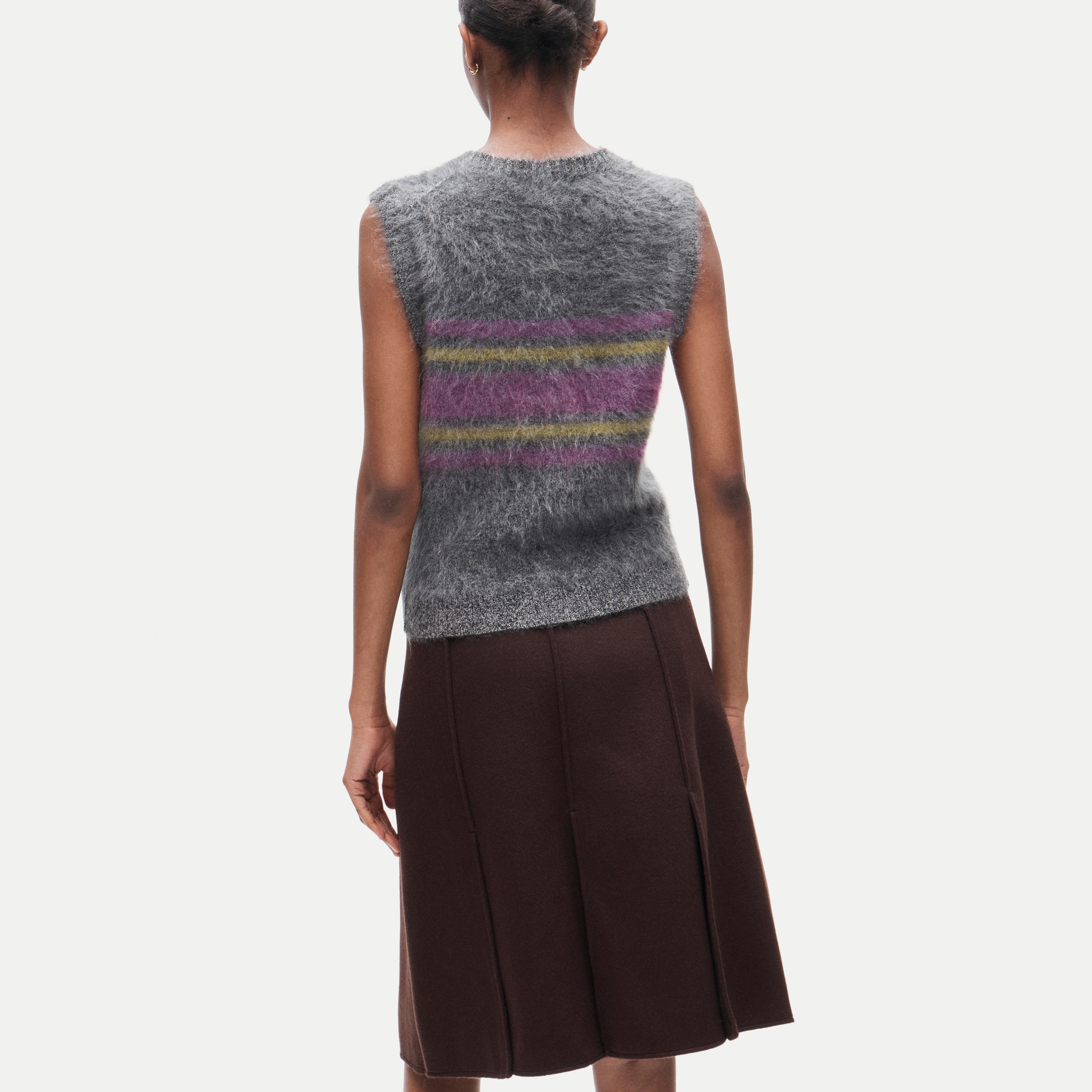 Eckhaus Latta x J.Crew brushed cashmere vest - thumbnail 2