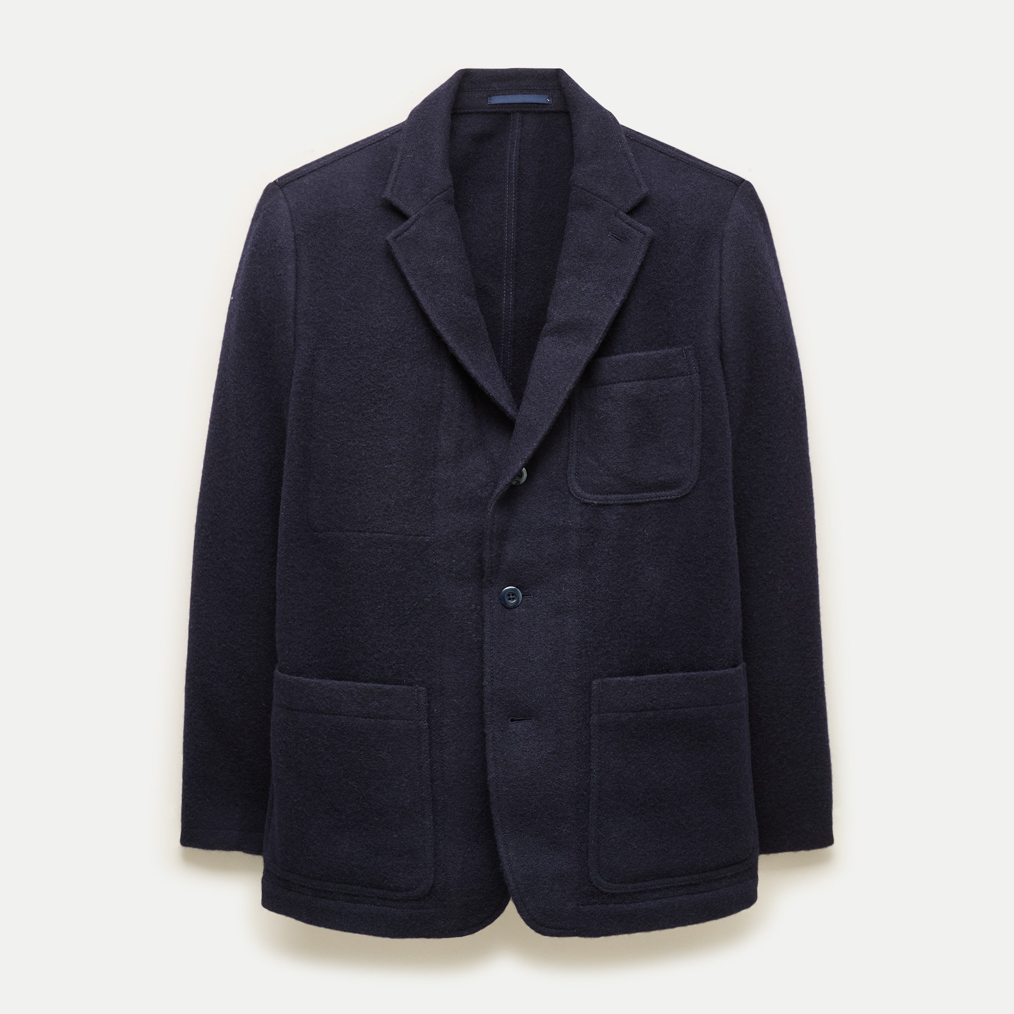 Wallace & Barnes chore blazer in English melton wool