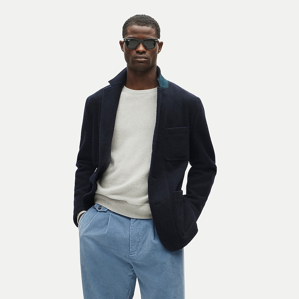 Ludlow Slim-fit Unstructured Suit Pant In Stretch Seersucker For