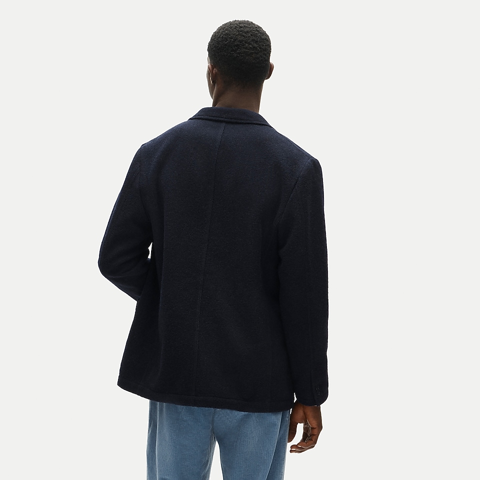 Double-breasted Blazer In Japanese Seersucker For Men | J.Crew