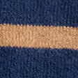 Mockneck sweater in cotton-soft blend ANT NAVY HTHR CAMEL STR