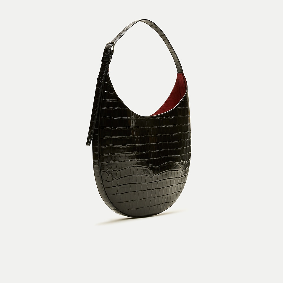 藤編包ベトナム手工草編みミニ円形斜め横断包 Portofino Hand-knotted Faux-raffia Clutch For Women | J.Crew