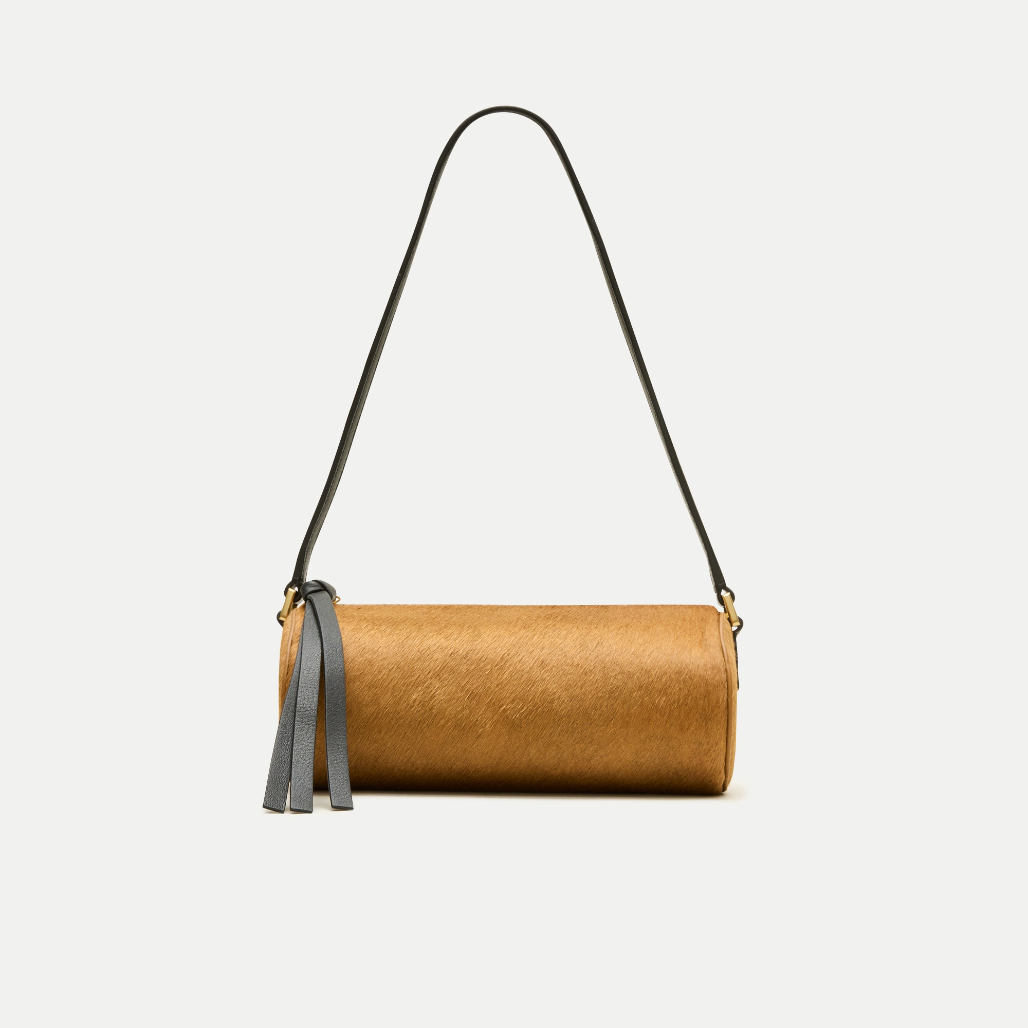 Pencil bag in calf hair
