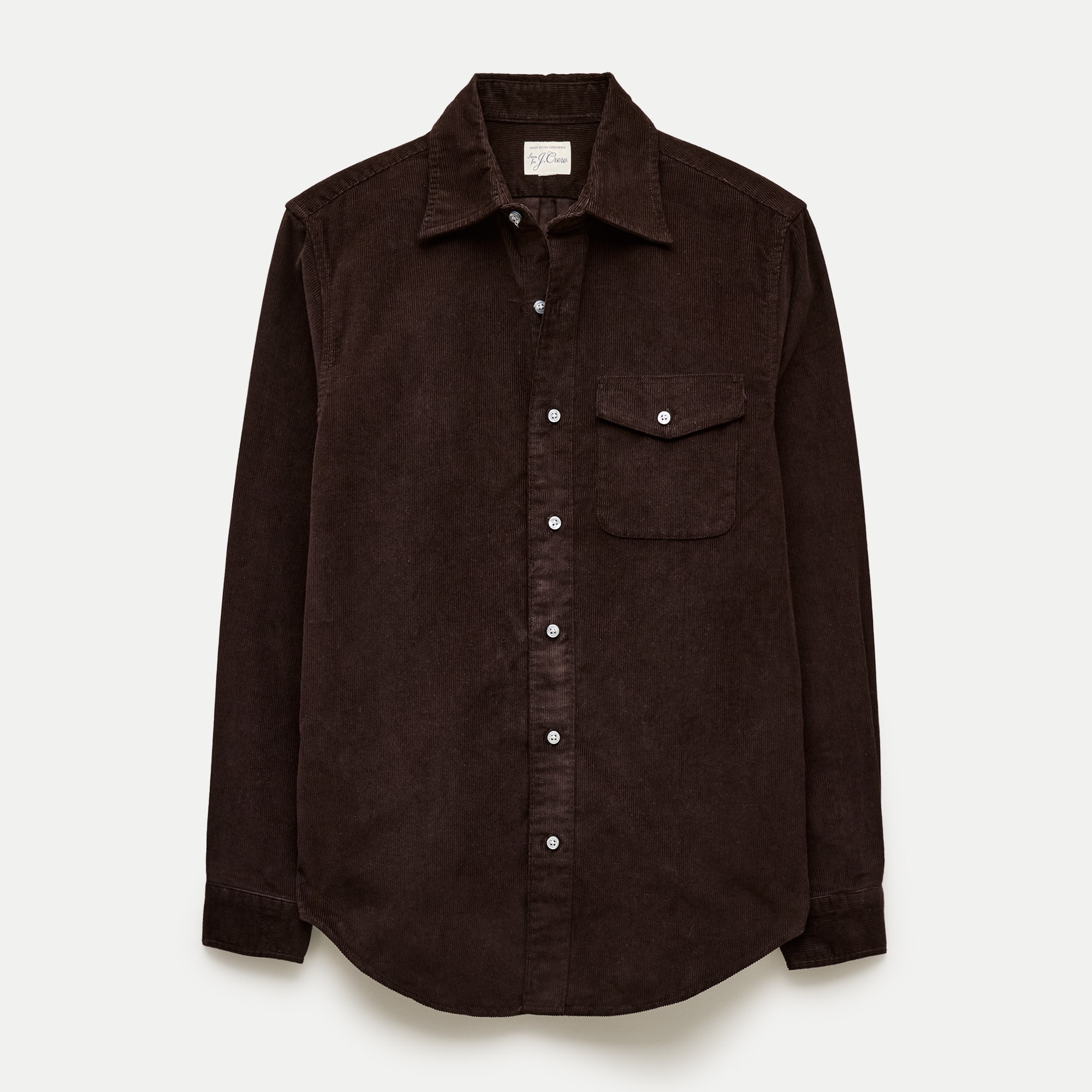 14-wale corduroy shirt
