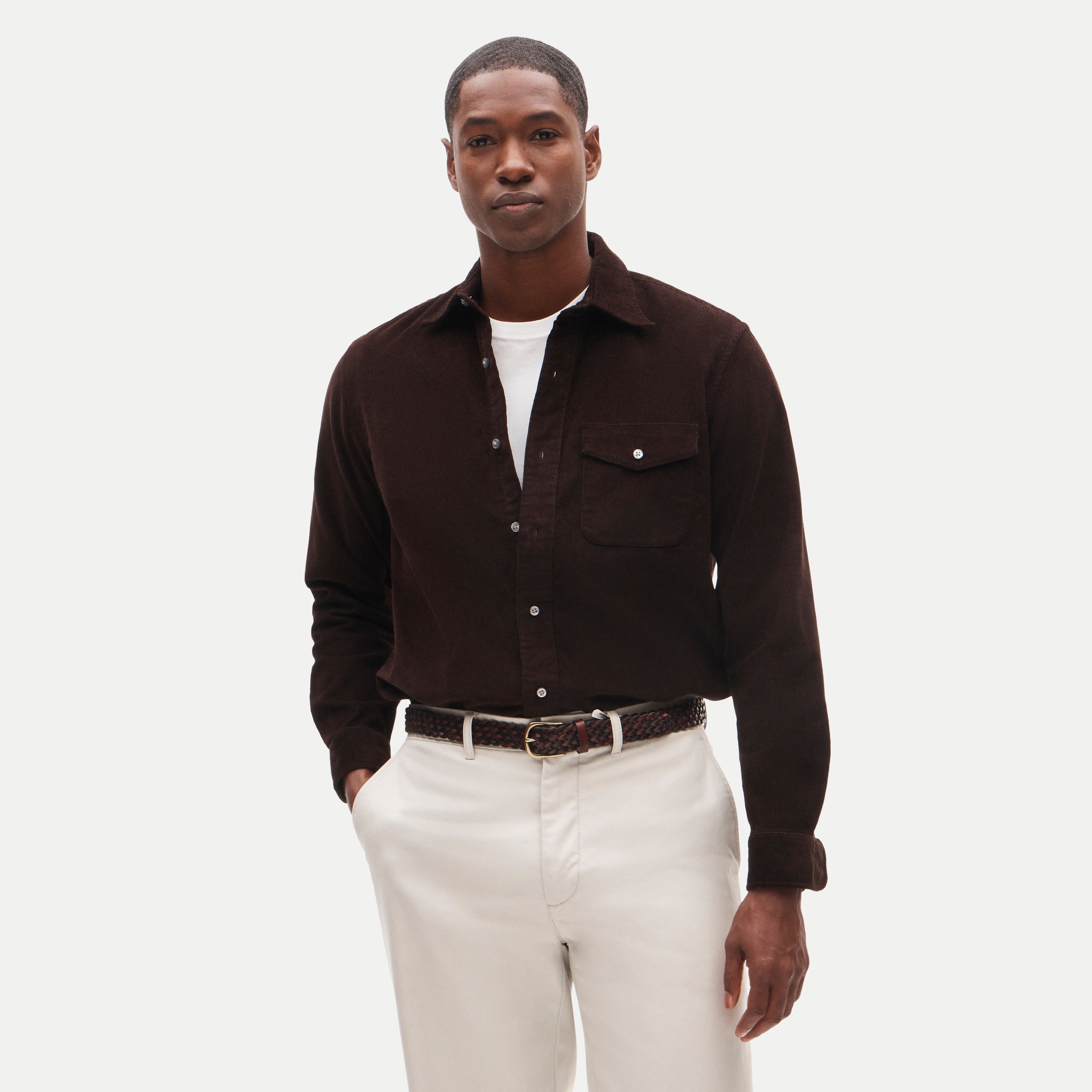 14-wale corduroy shirt