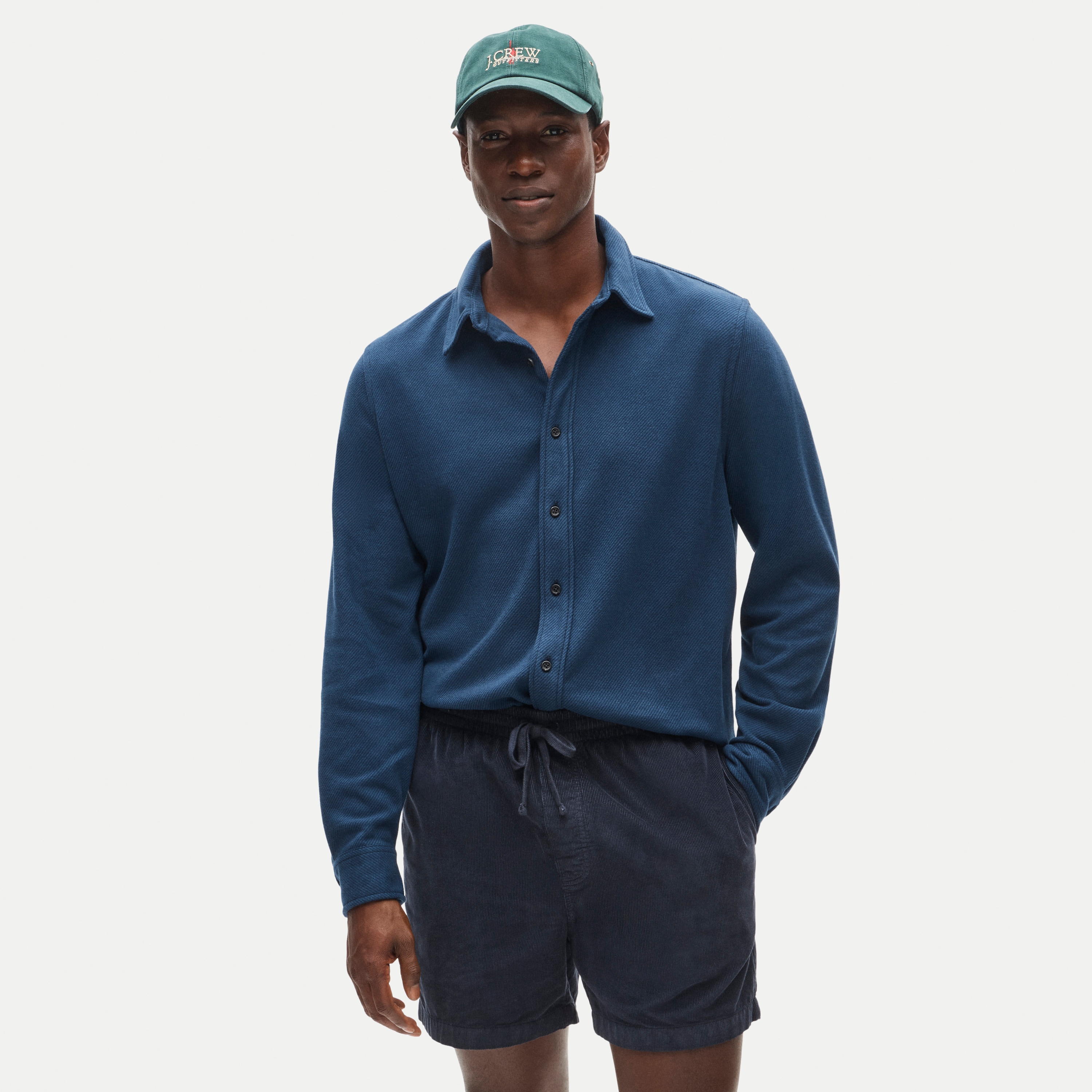Lightweight Seaboard soft-knit shirt