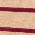Cashmere crewneck sweater HTHR LIGHT CAMEL MERLOT