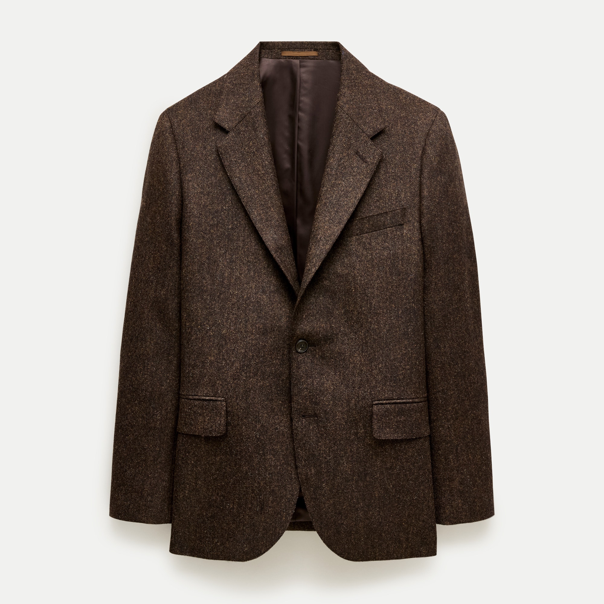 Kenmare Relaxed-fit Suit Jacket In English Donegal Wool Tweed For