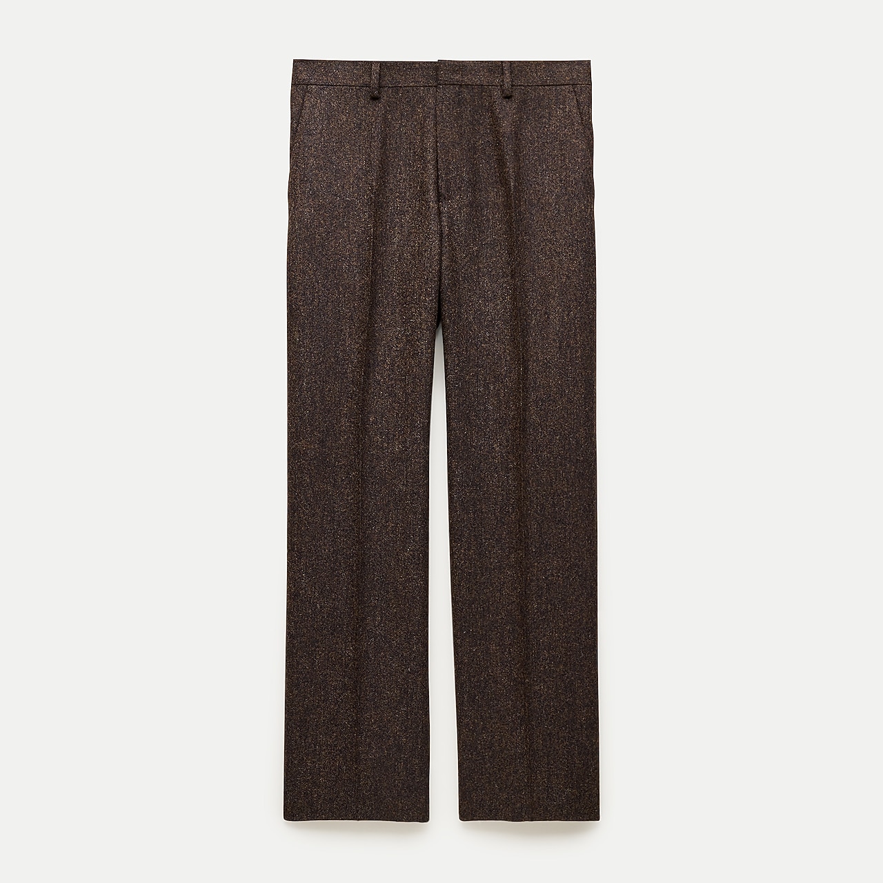 Kenmare Relaxed-fit Suit Pant In English Donegal Wool Tweed For