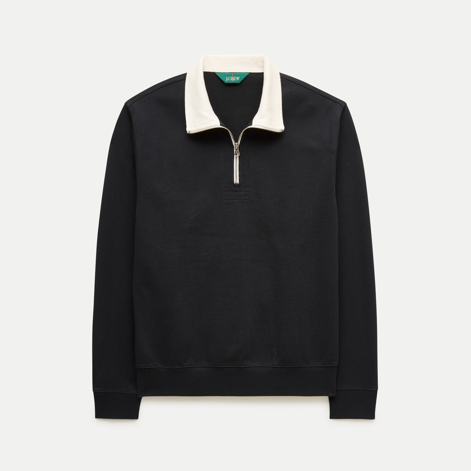 Quarter-zip rugby shirt