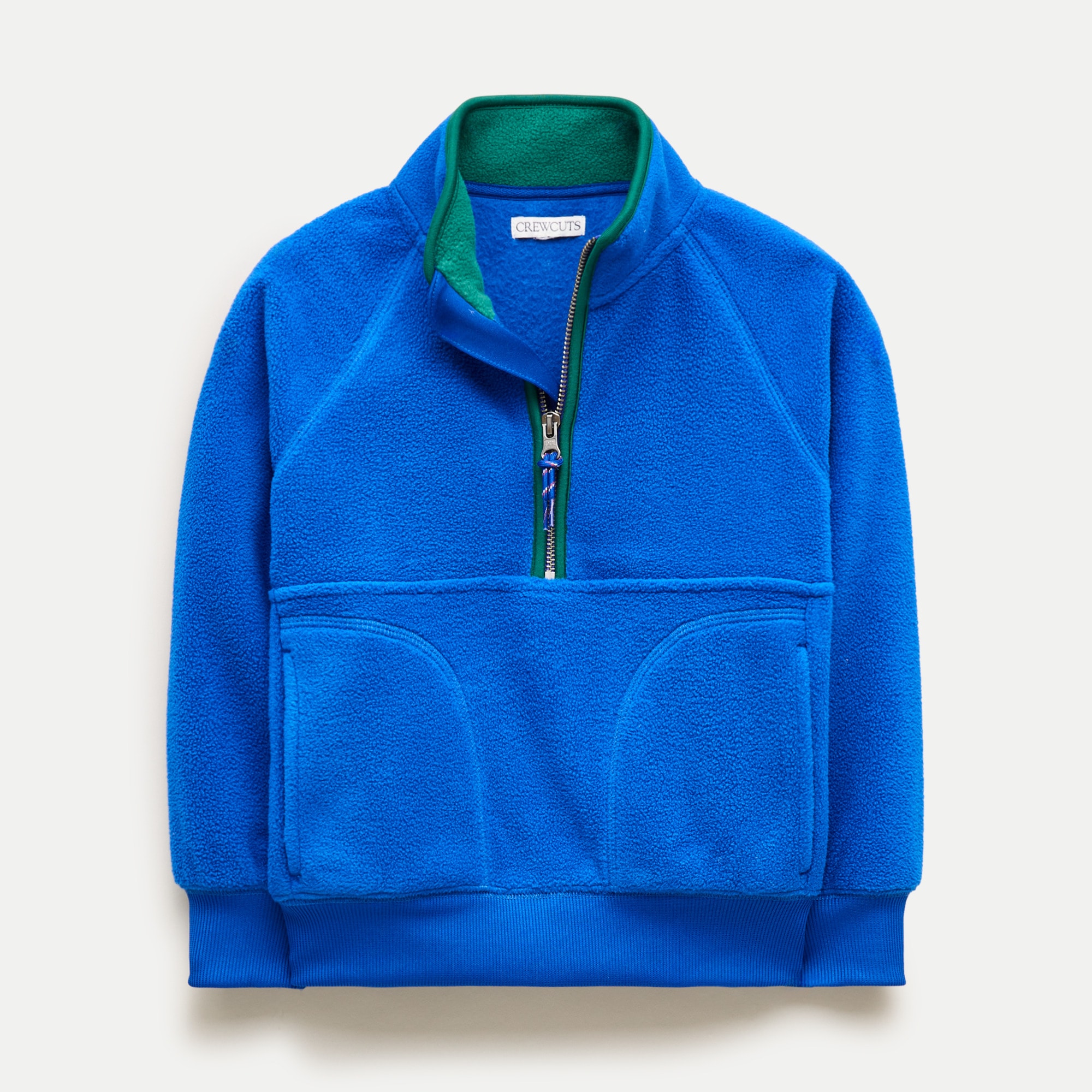 Kids' fleece quarter-zip pullover