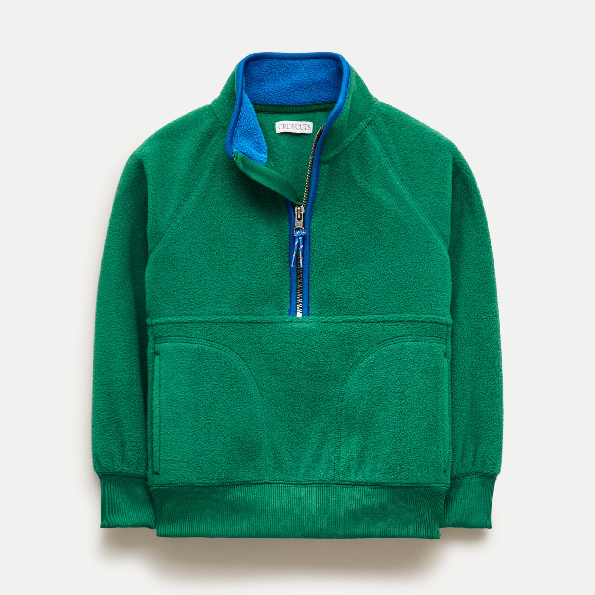 Kids' fleece quarter-zip pullover