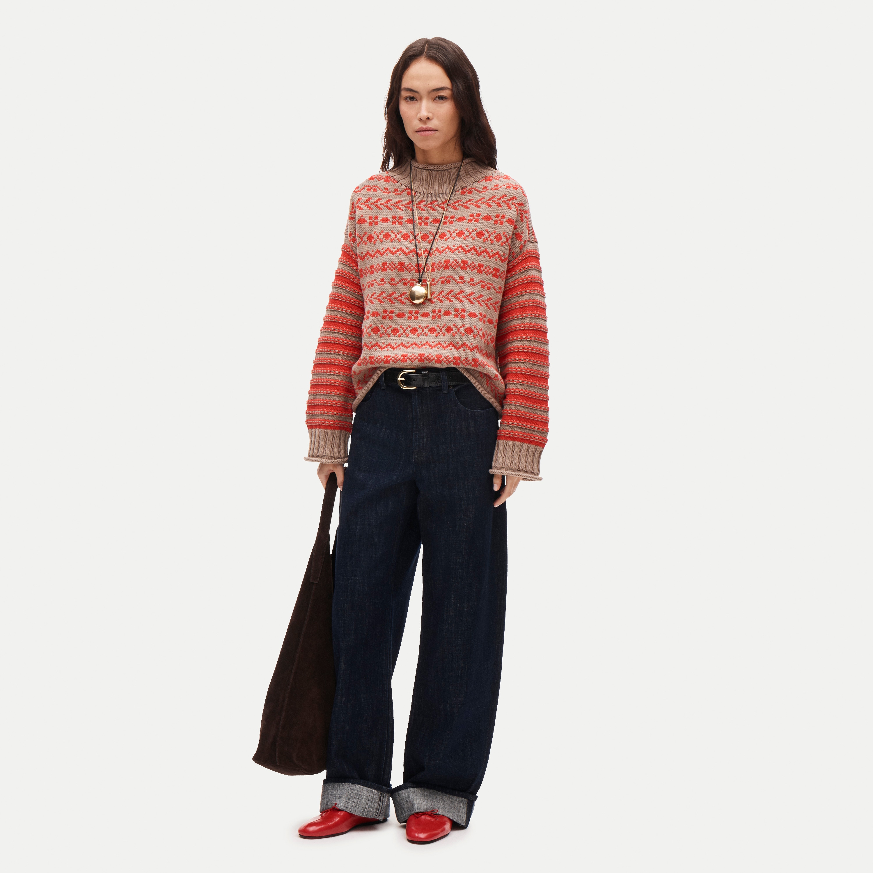 2025 Rollneck™ Fair Isle sweater