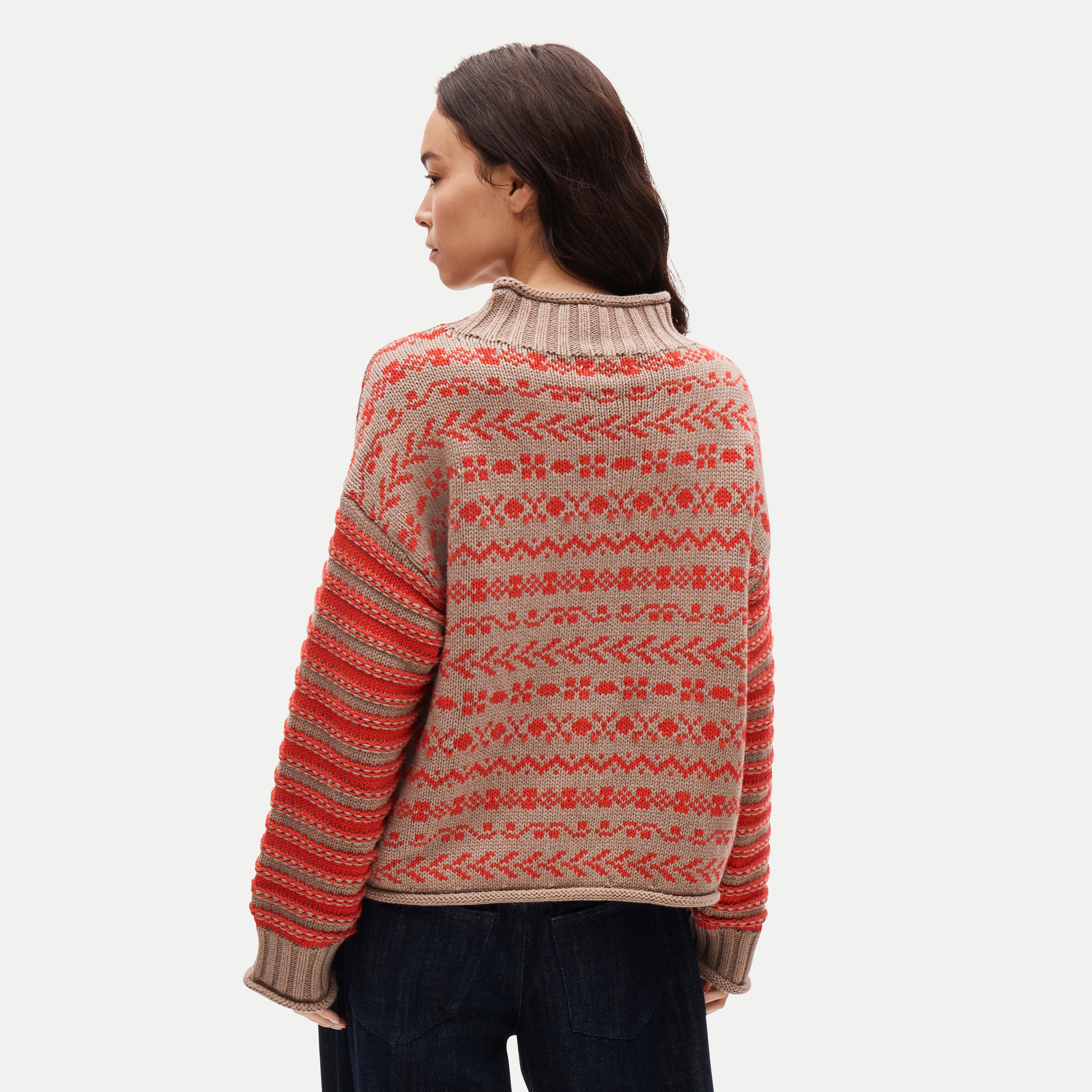 2025 Rollneck™ Fair Isle sweater