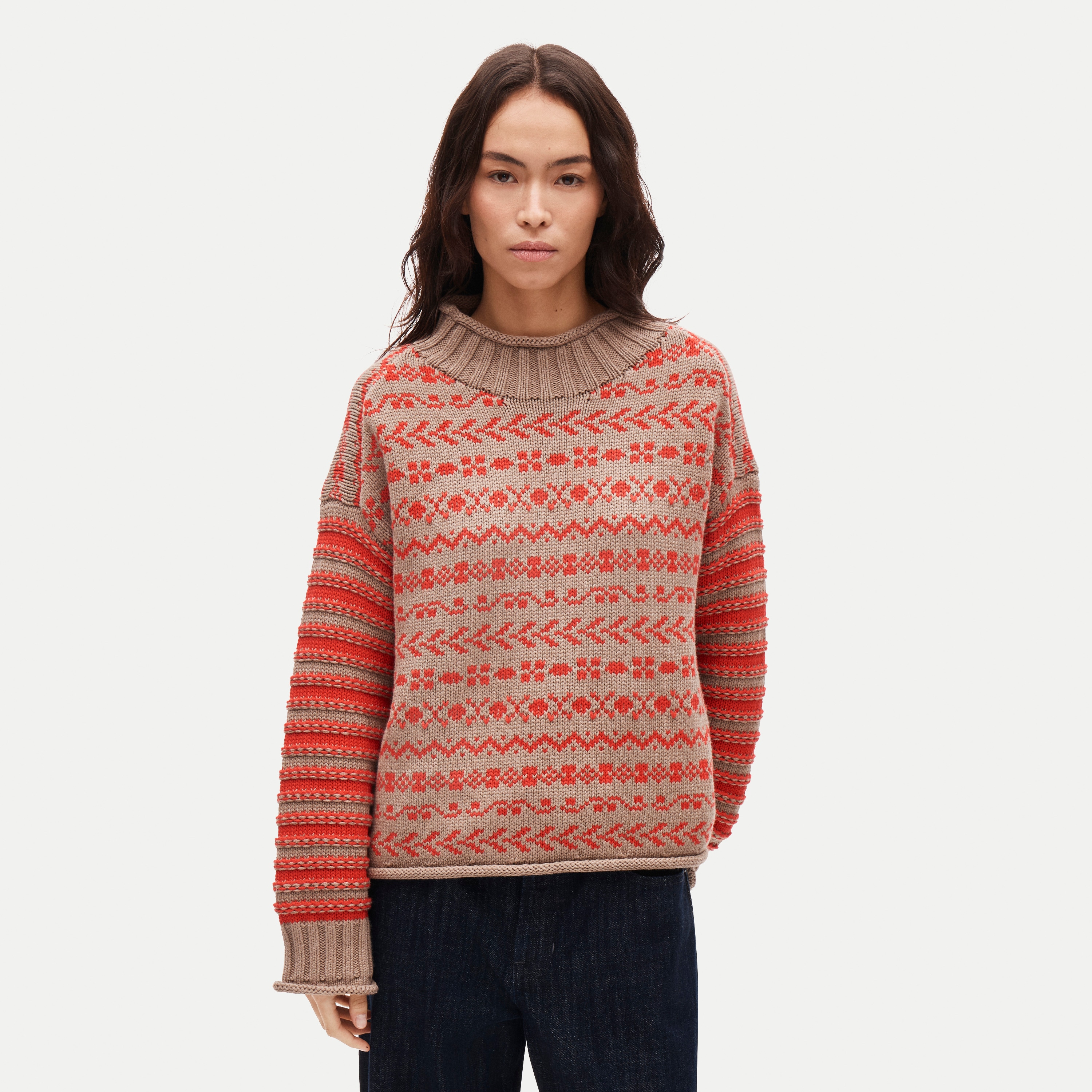 2025 Rollneck™ Fair Isle sweater