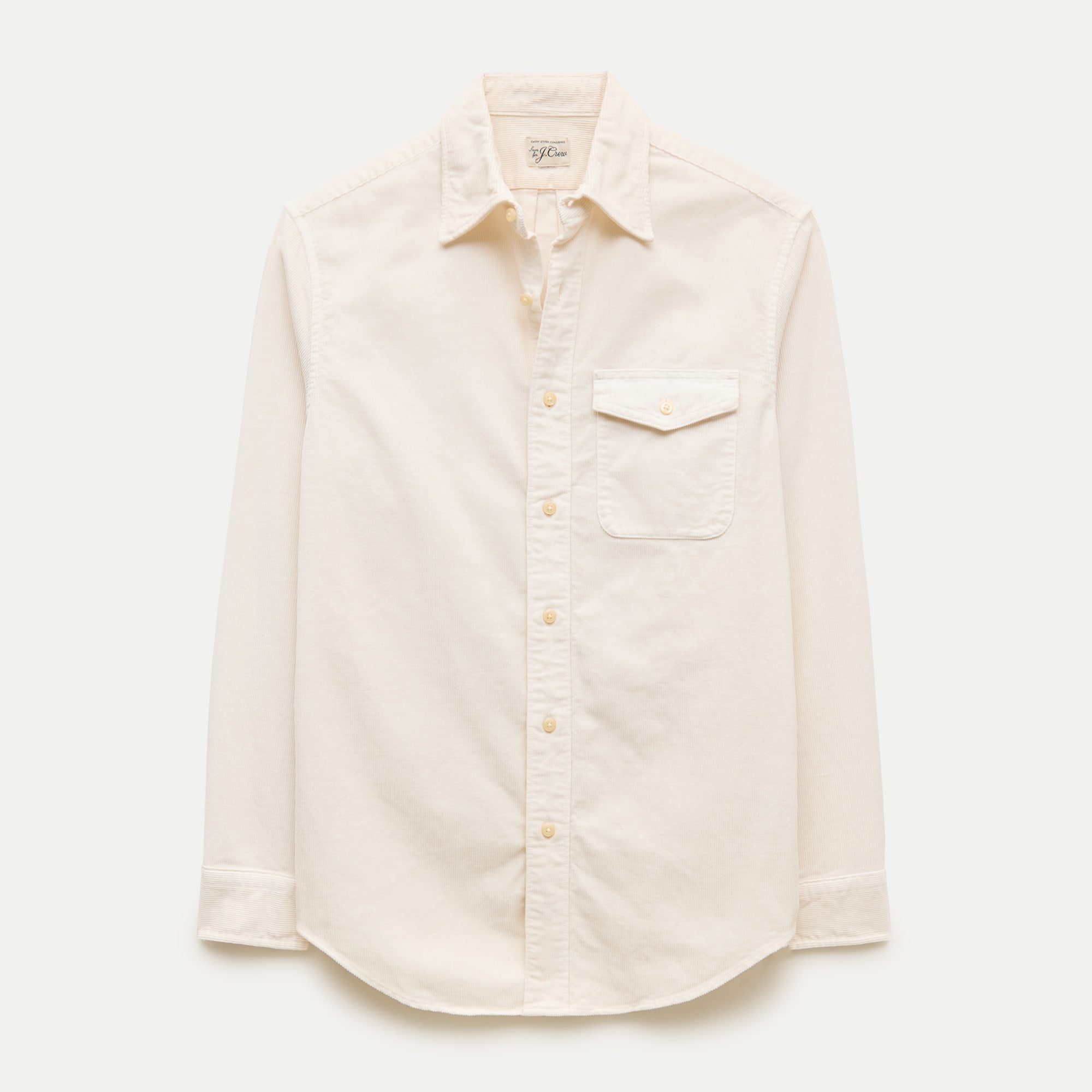14-wale corduroy shirt