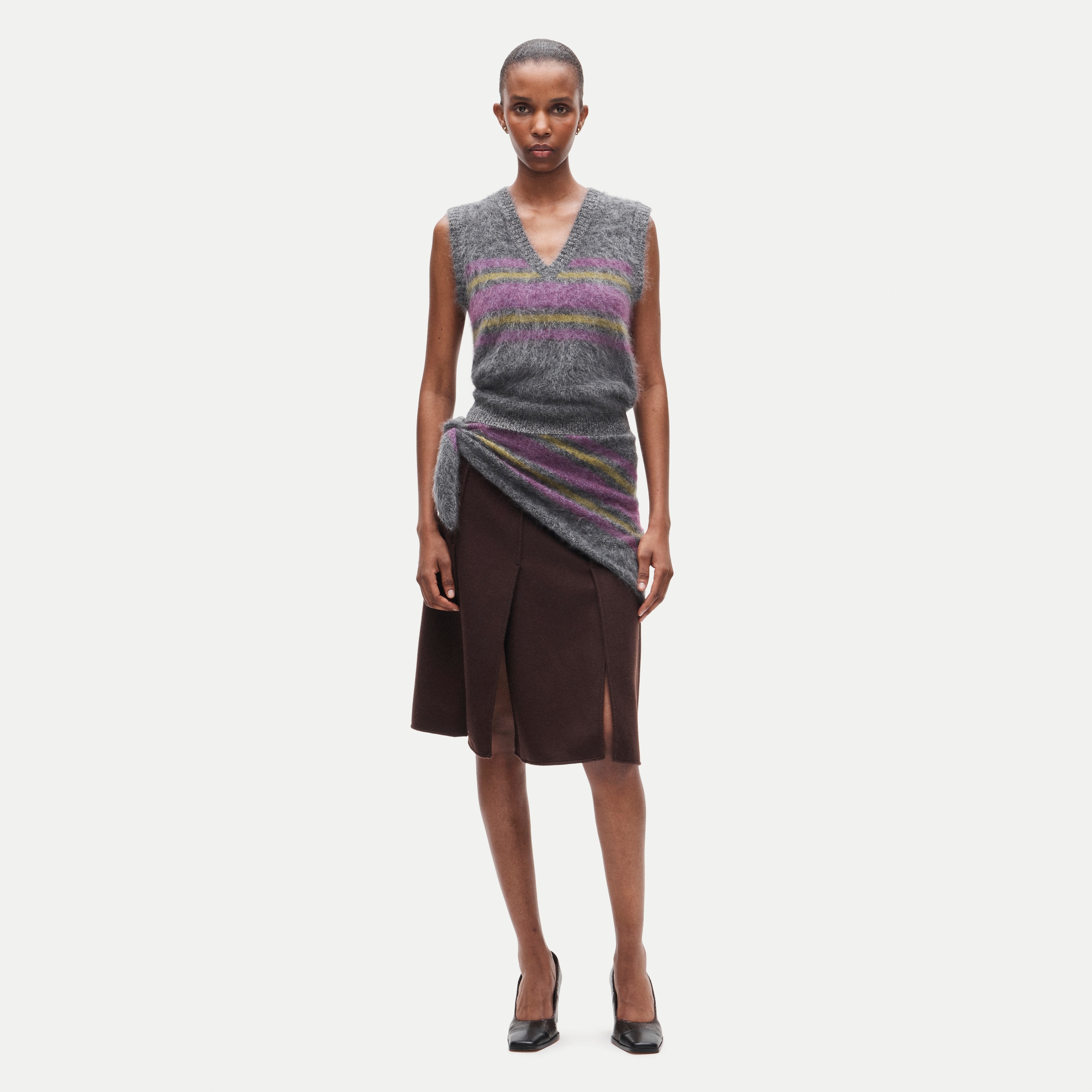 Eckhaus Latta X J.Crew Brushed Cashmere Bandana For Women | J.Crew