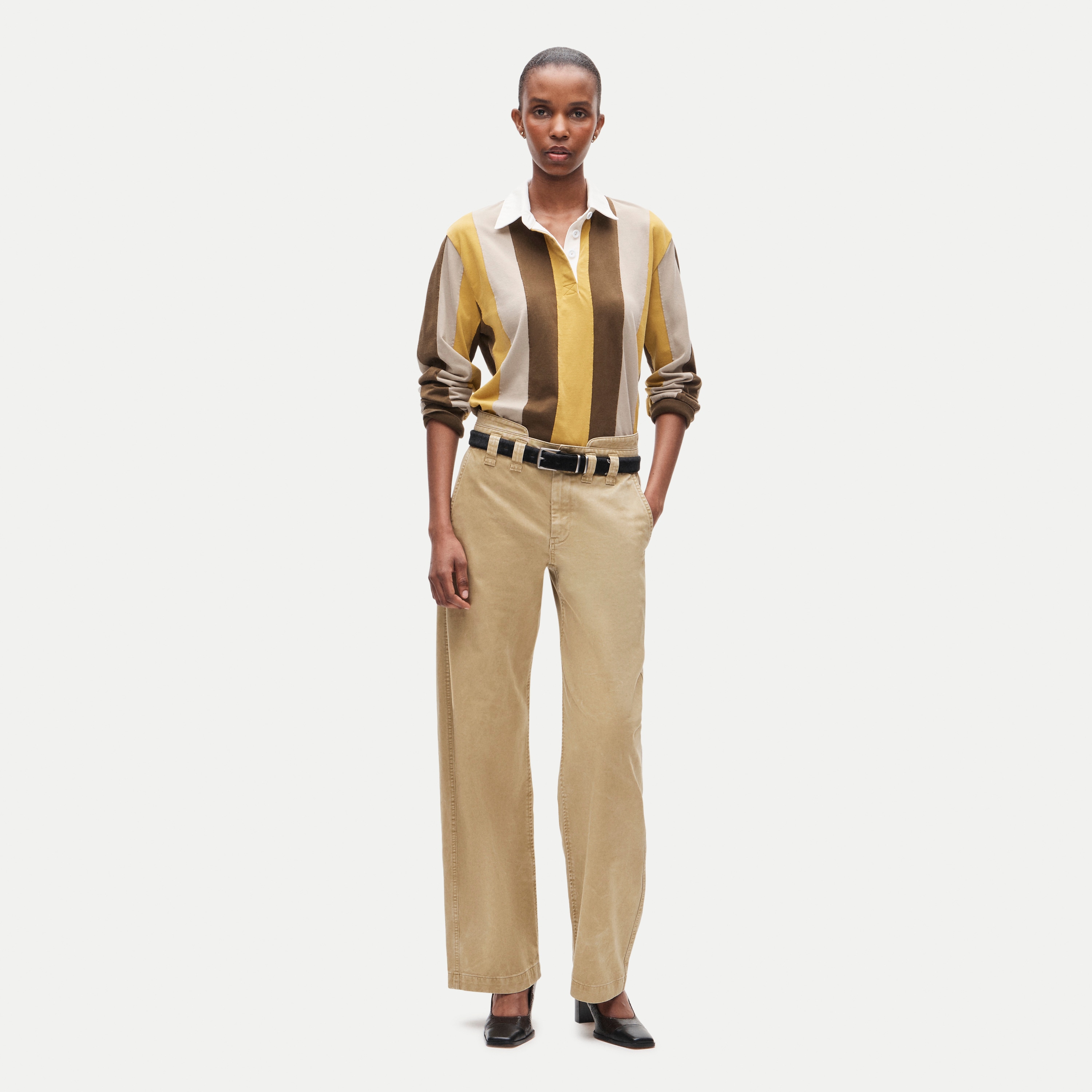Eckhaus Latta x J.Crew rugby shirt