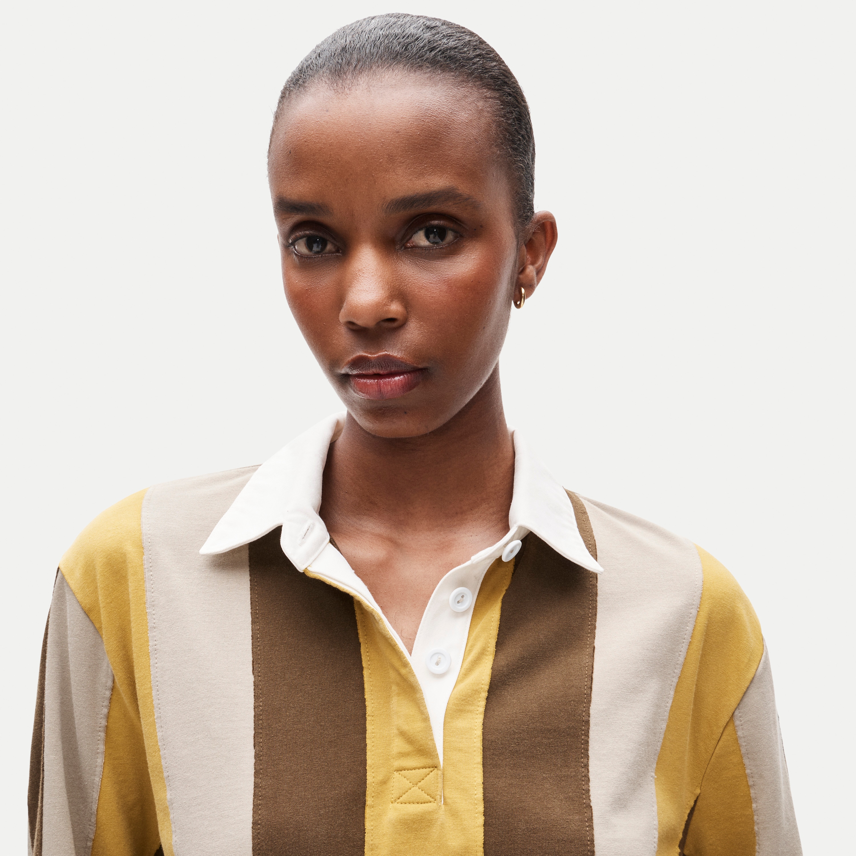 Eckhaus Latta x J.Crew rugby shirt