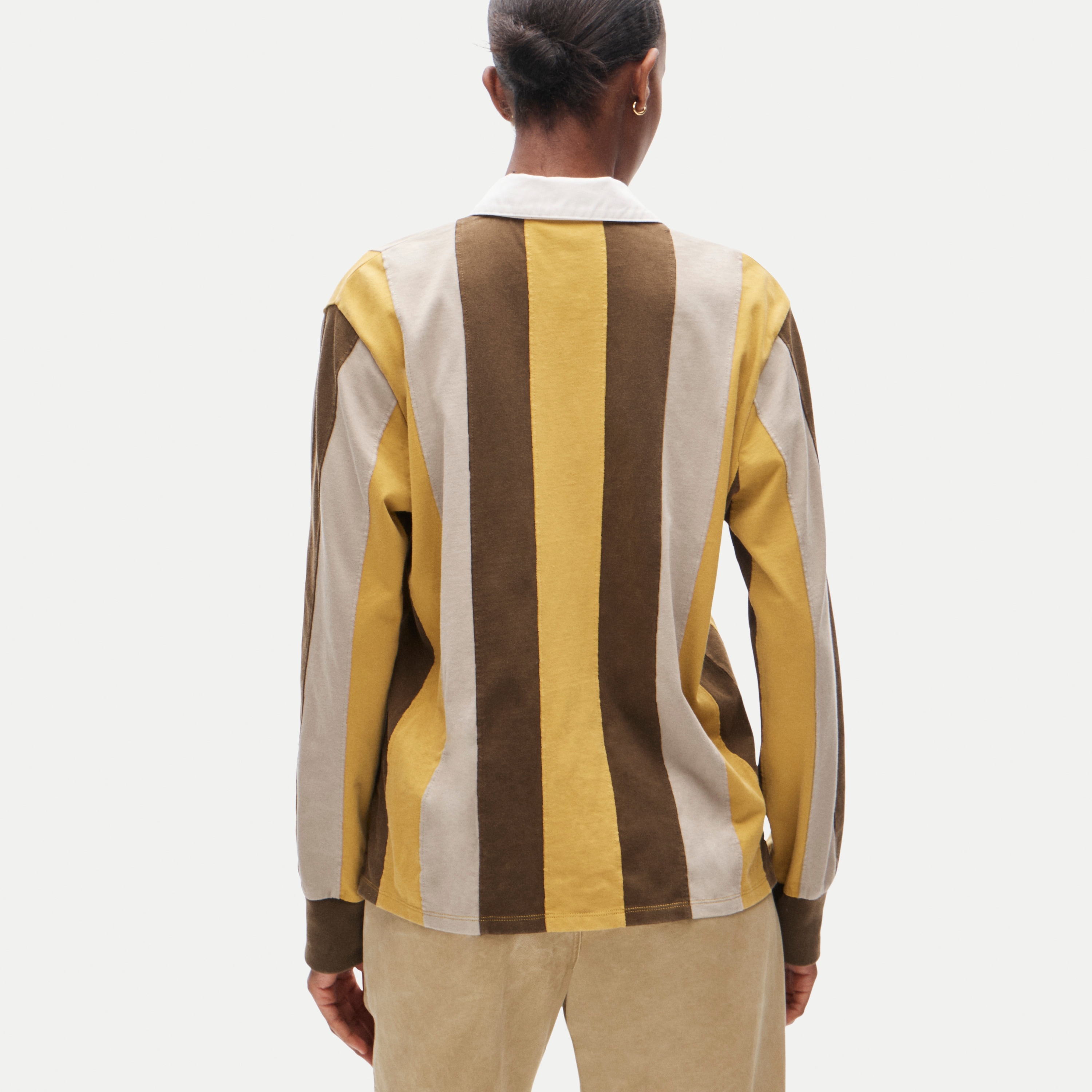 Eckhaus Latta x J.Crew rugby shirt