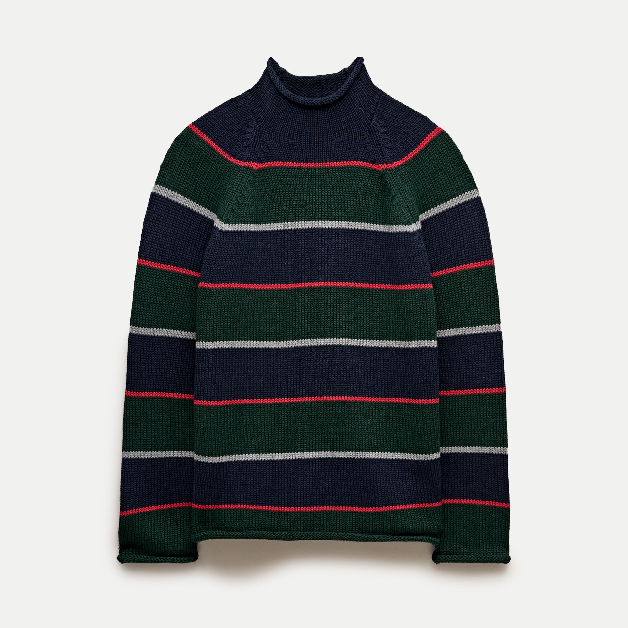1988 Rollneck™ sweater in stripe