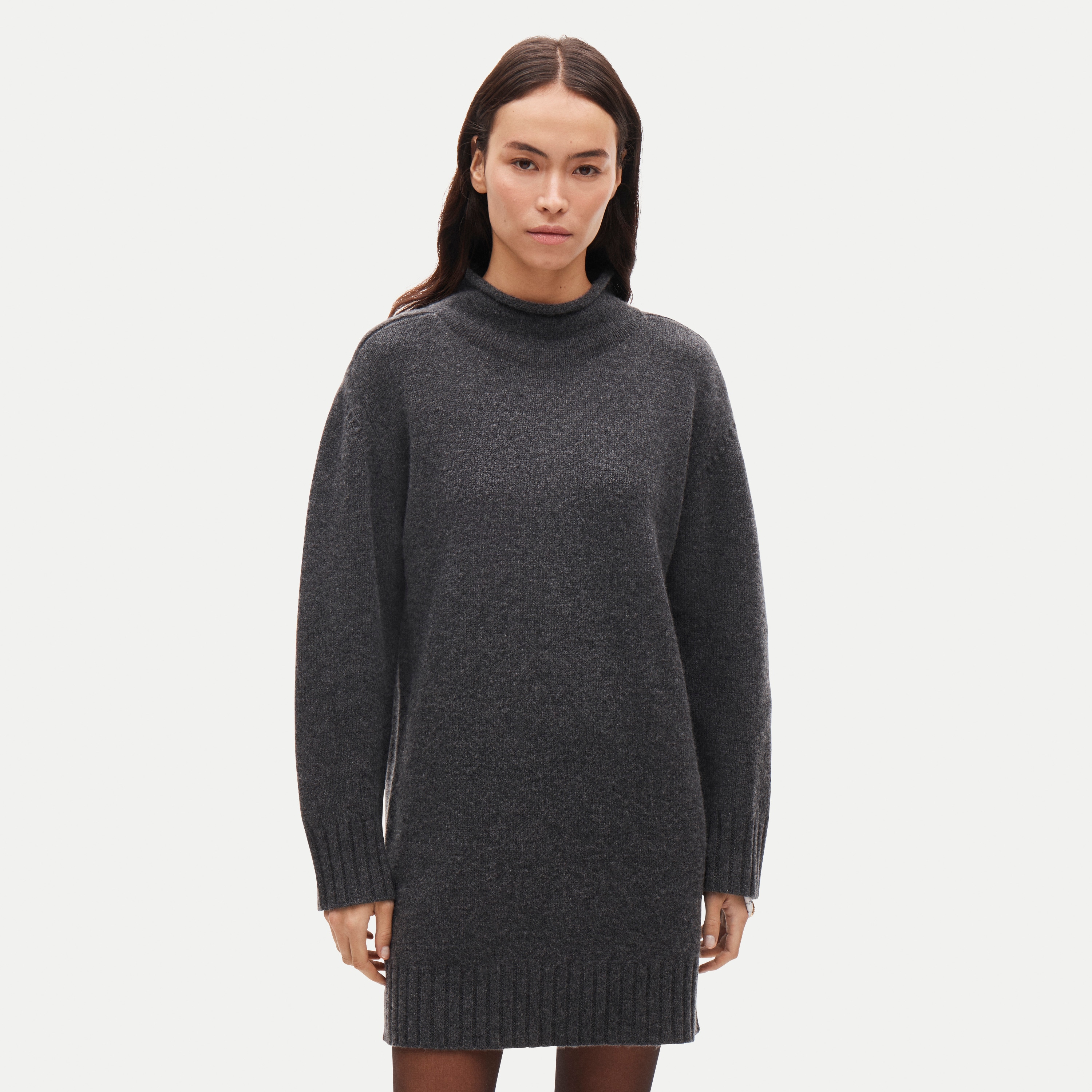 Wool Rollneck™ sweater-dress