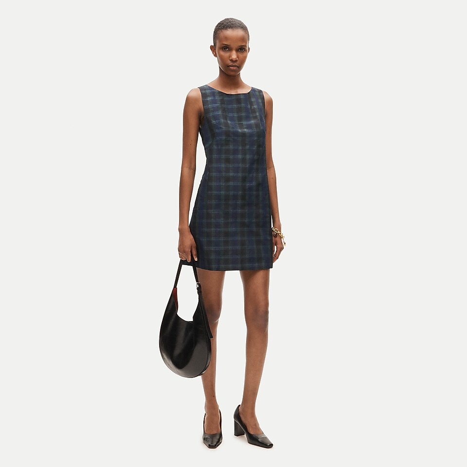 Collection Rosette-strap Sheath Dress In Chiffon For Women | J.Crew