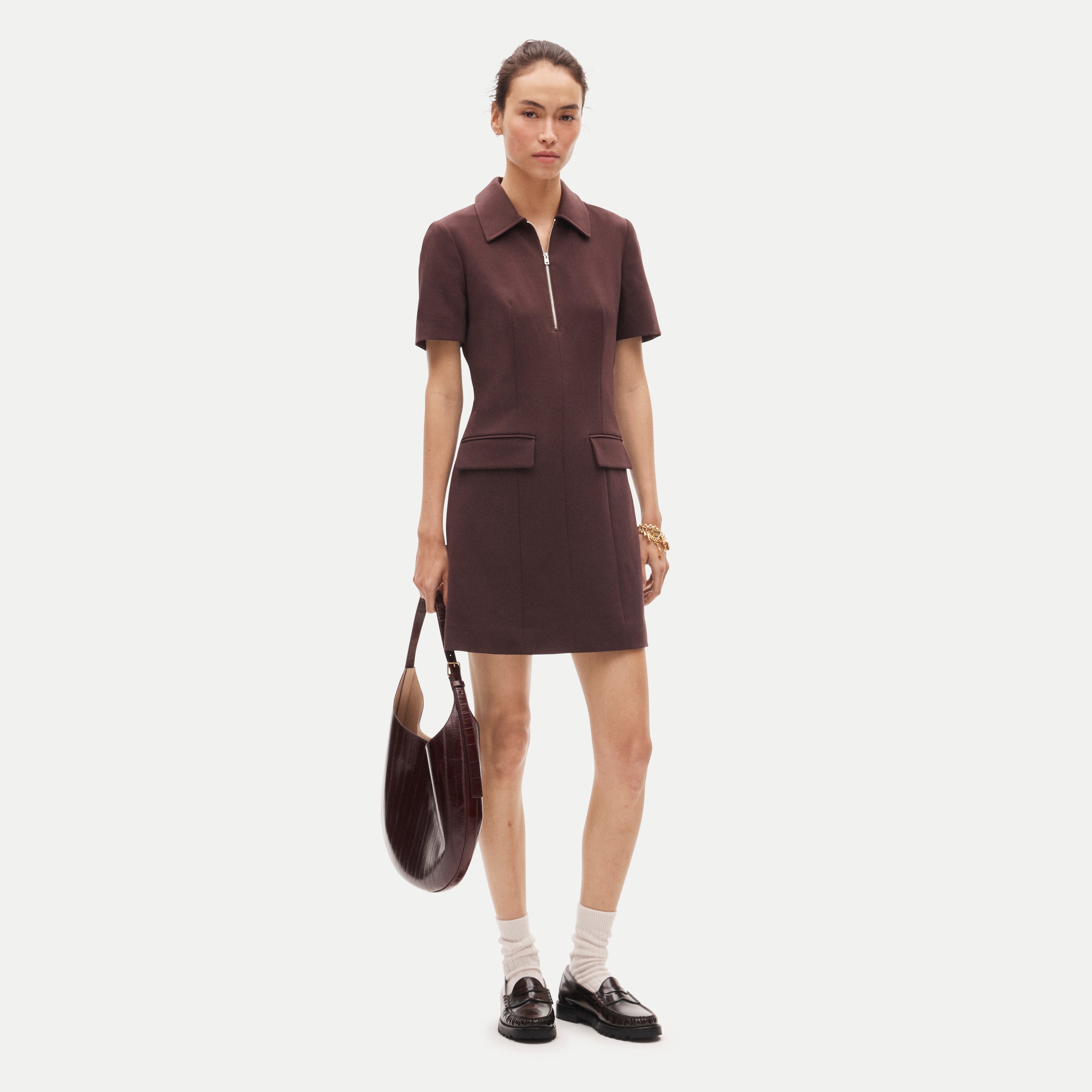 Parc dress in four-season stretch