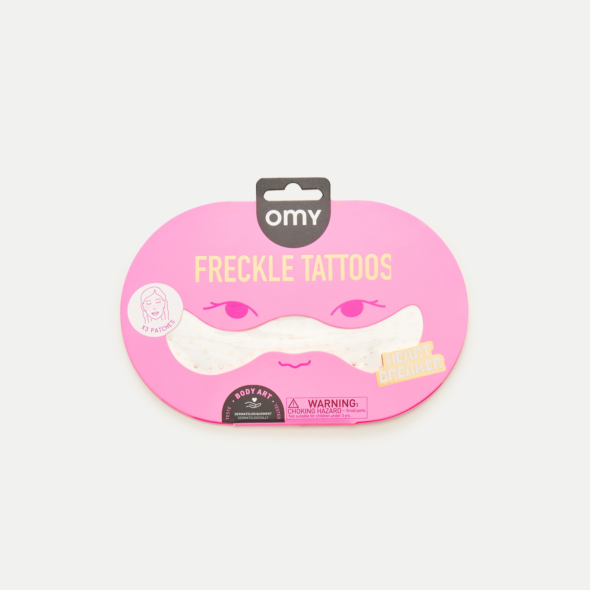 OMY temporary freckle tattoos three-pack
