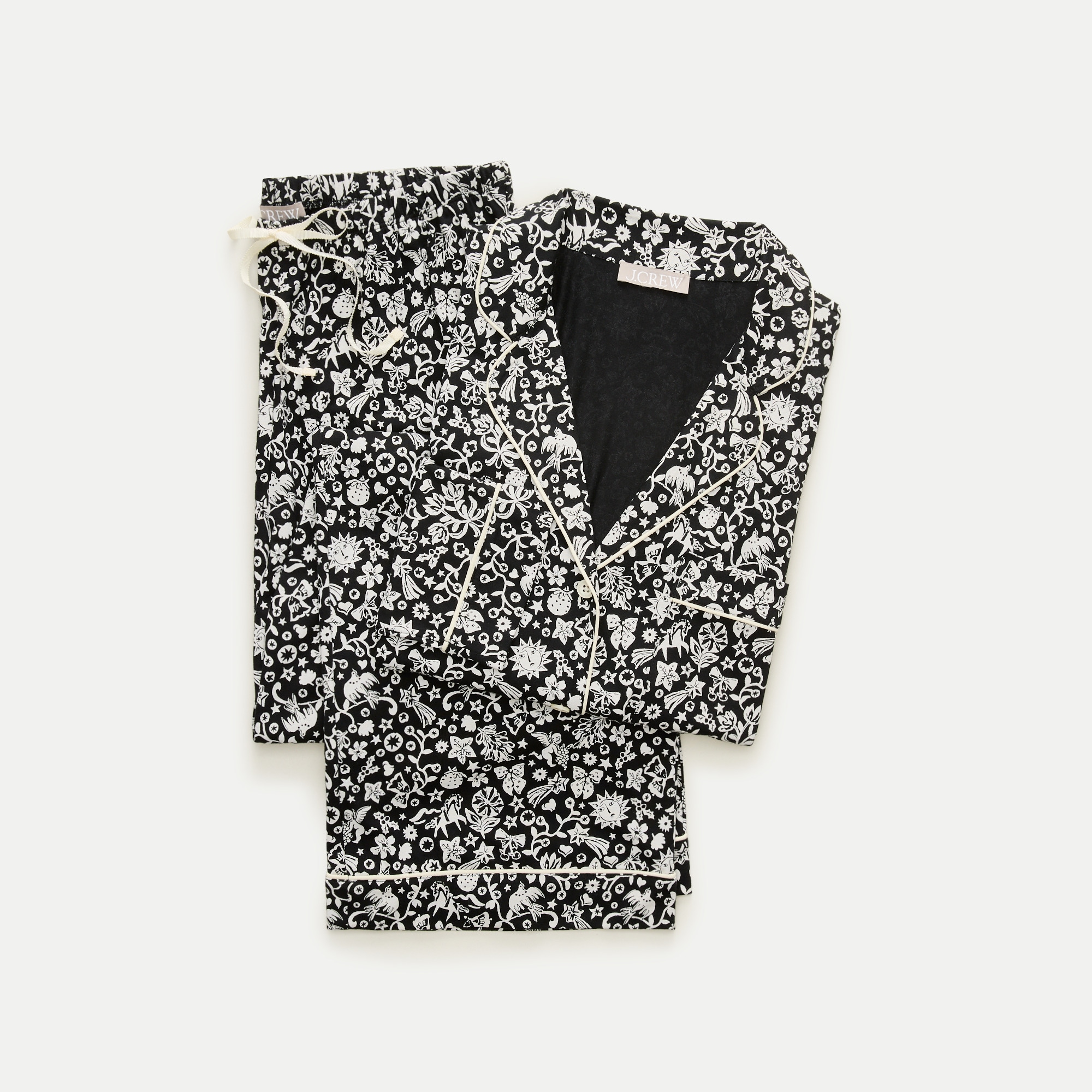 Dreamy pajama pant set in charm print
