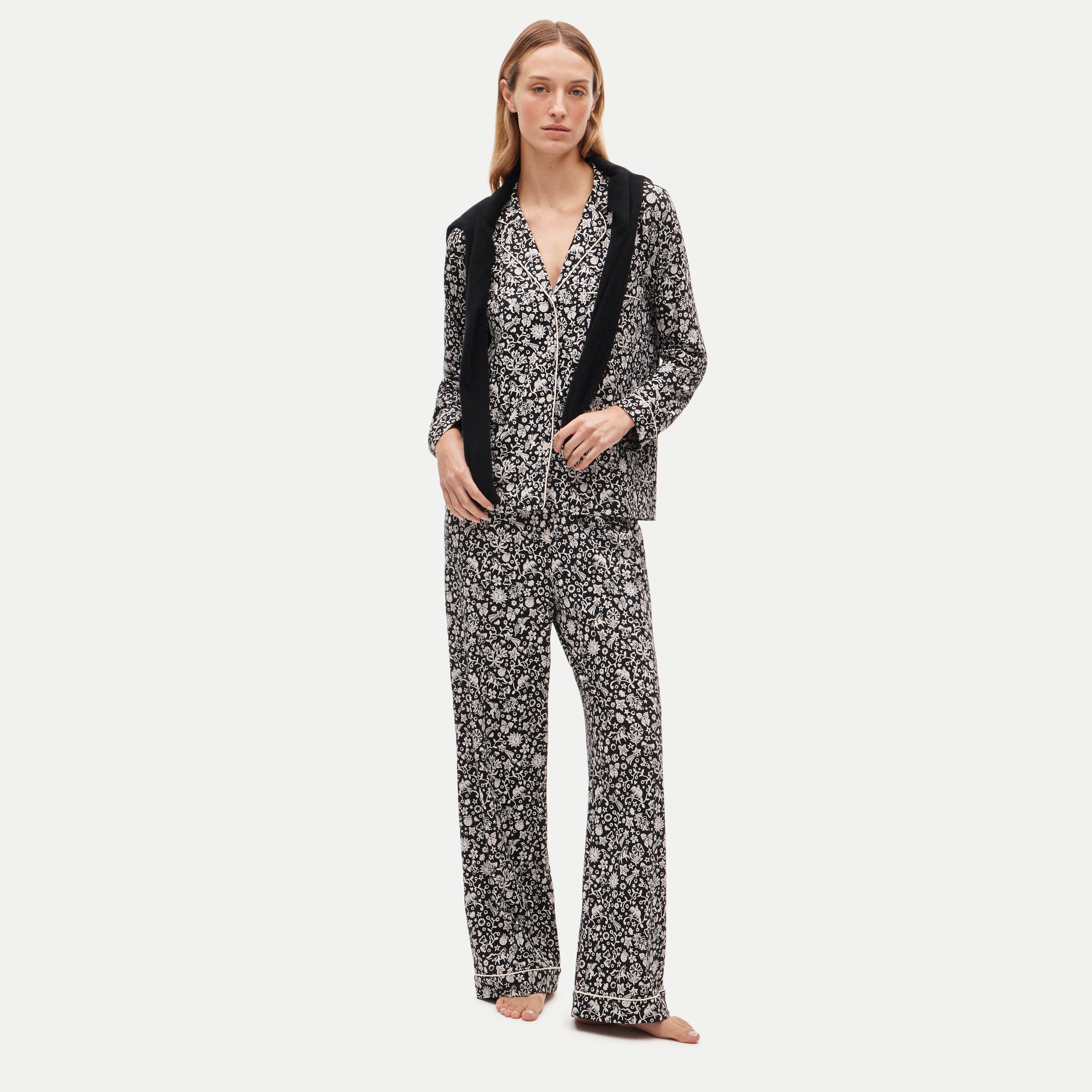 Dreamy pajama pant set in charm print