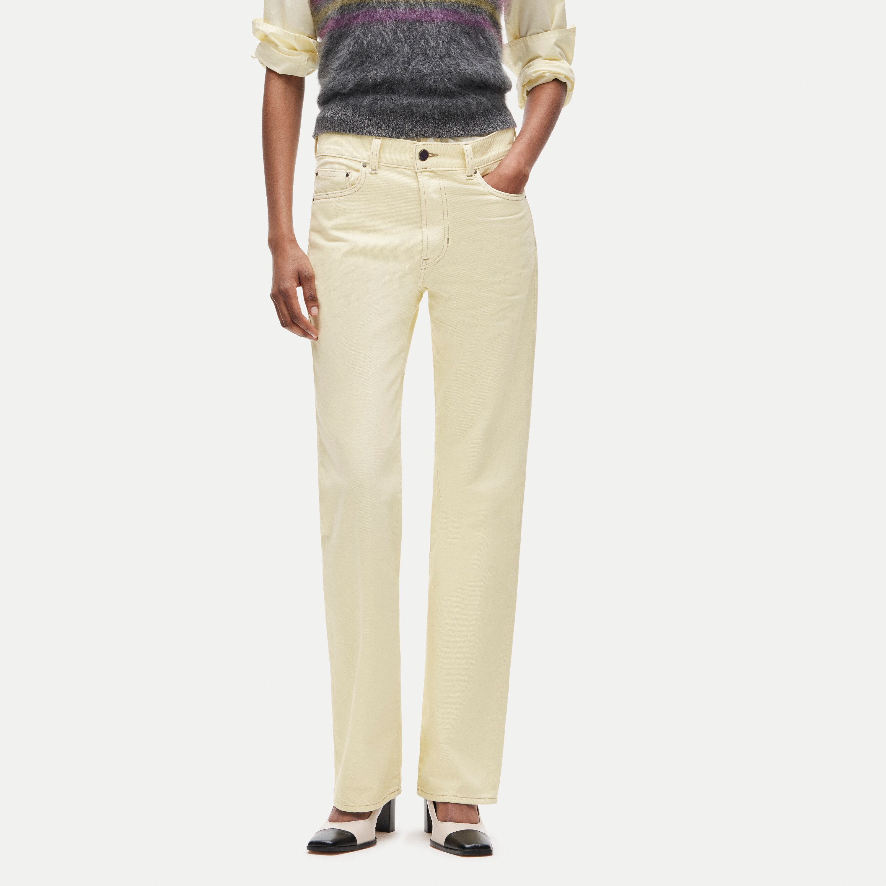 Eckhaus Latta x J.Crew catalog jean
