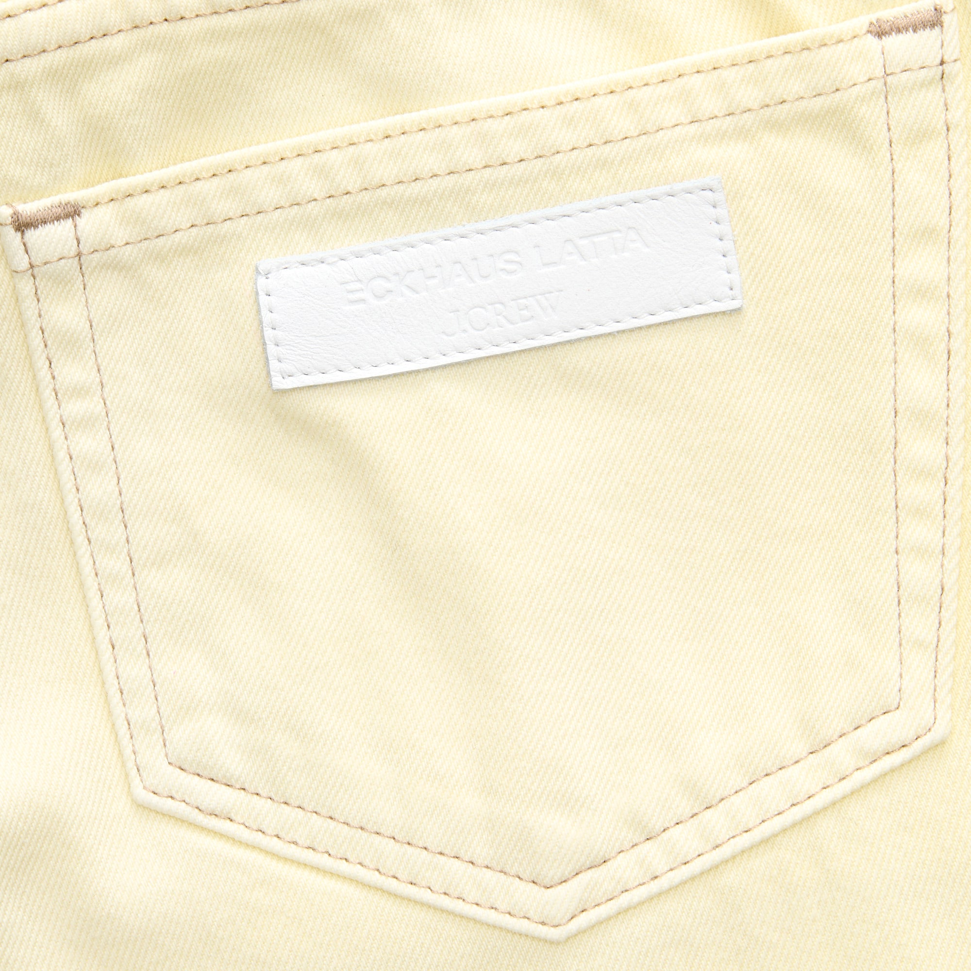 Eckhaus Latta x J.Crew catalog jean