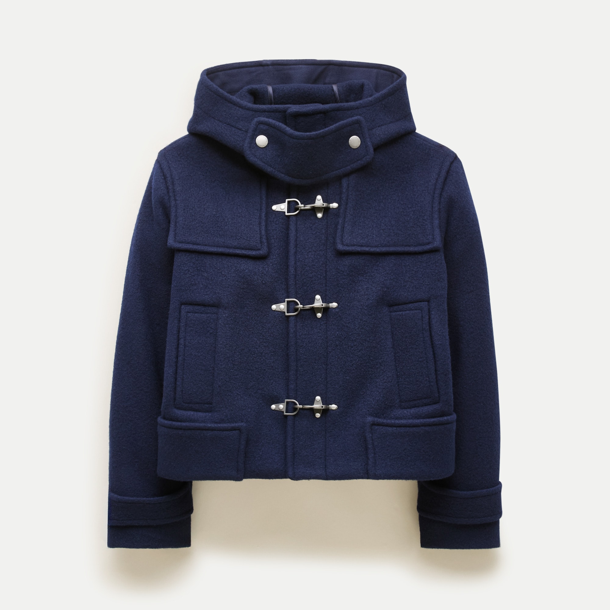 90S J.CREW 青タグ メルトン ハーフコート ジェイクルー Eckhaus Latta X J.Crew Duffle Coat For Women | J.Crew