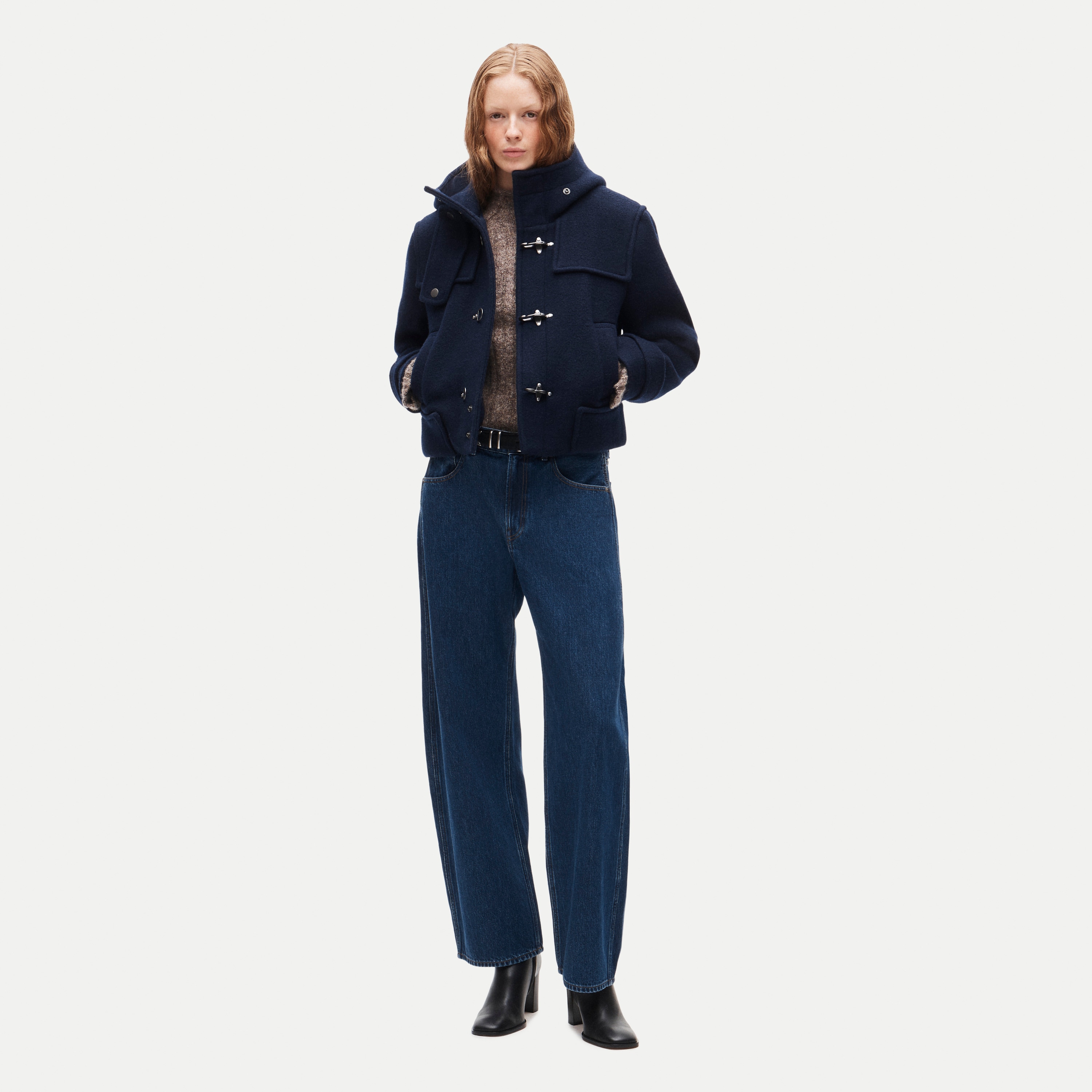 Eckhaus Latta X J.Crew Duffle Coat For Women | J.Crew