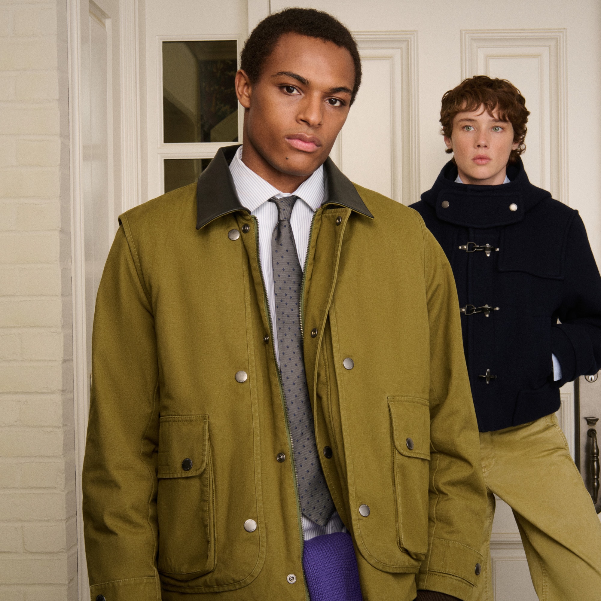 Eckhaus Latta X J.Crew Duffle Coat For Women | J.Crew