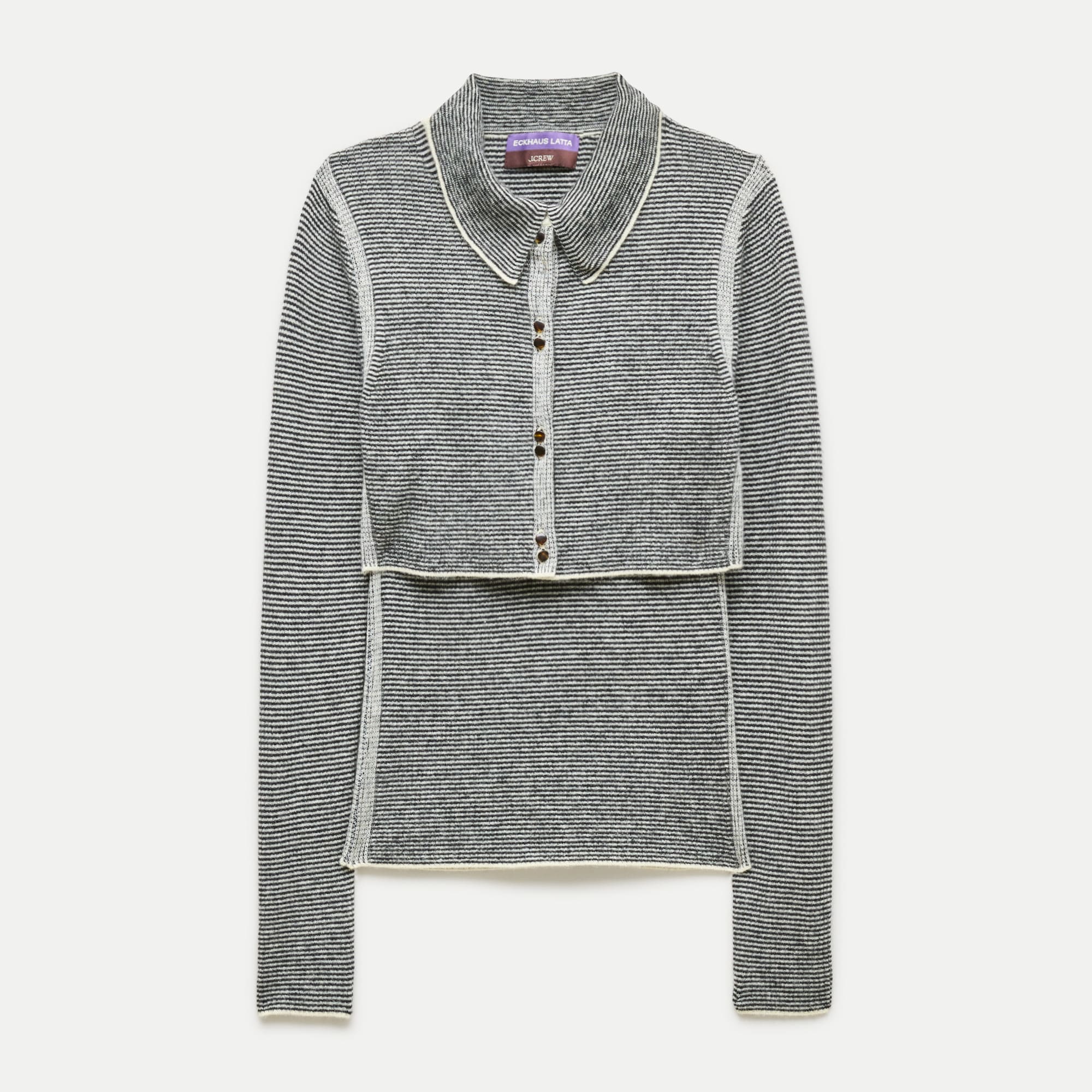 Eckhaus Latta X J.Crew Ribbed Rollneck™ For Women | J.Crew