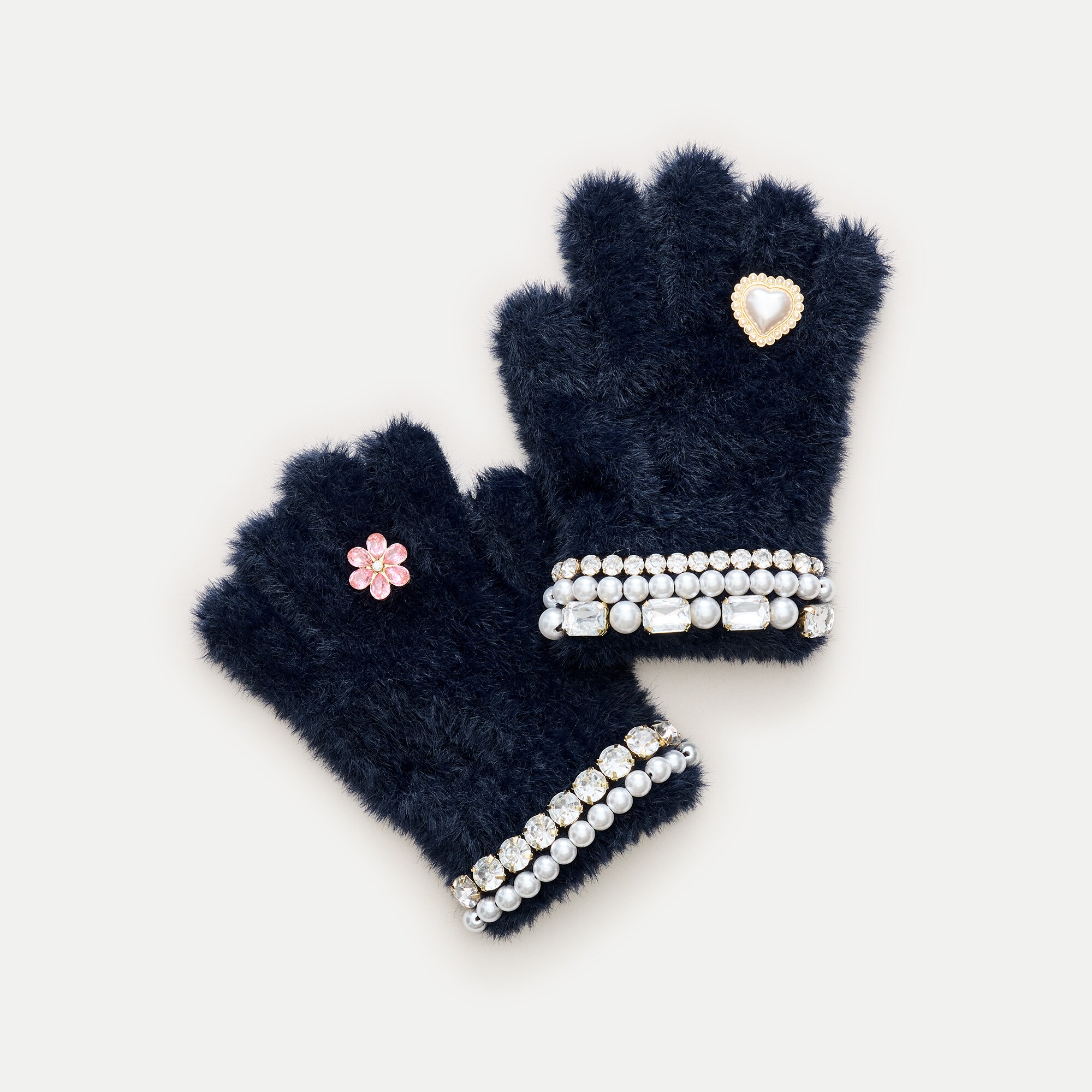Super Smalls x Crewcuts girls' embellished gloves