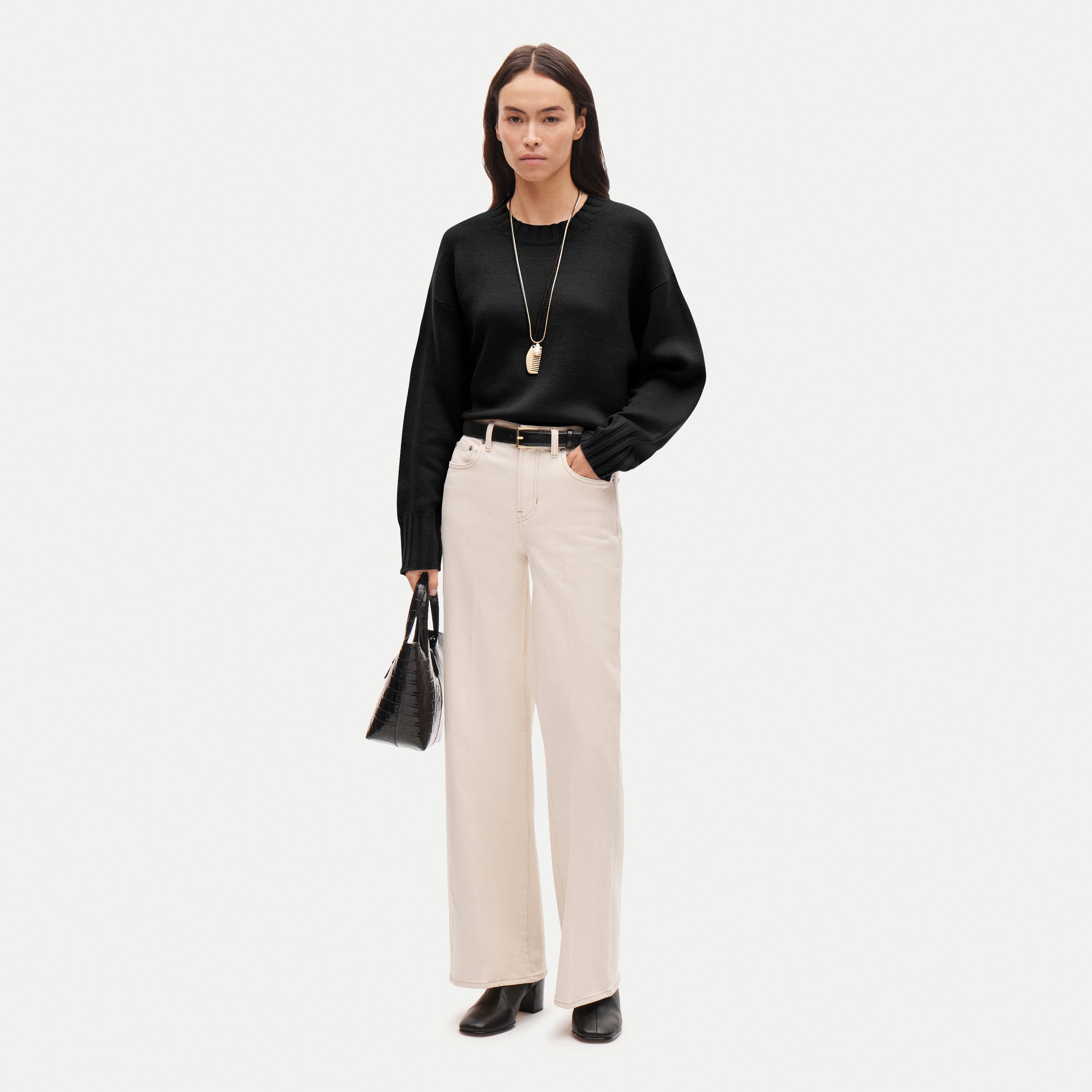 Denim trouser jean