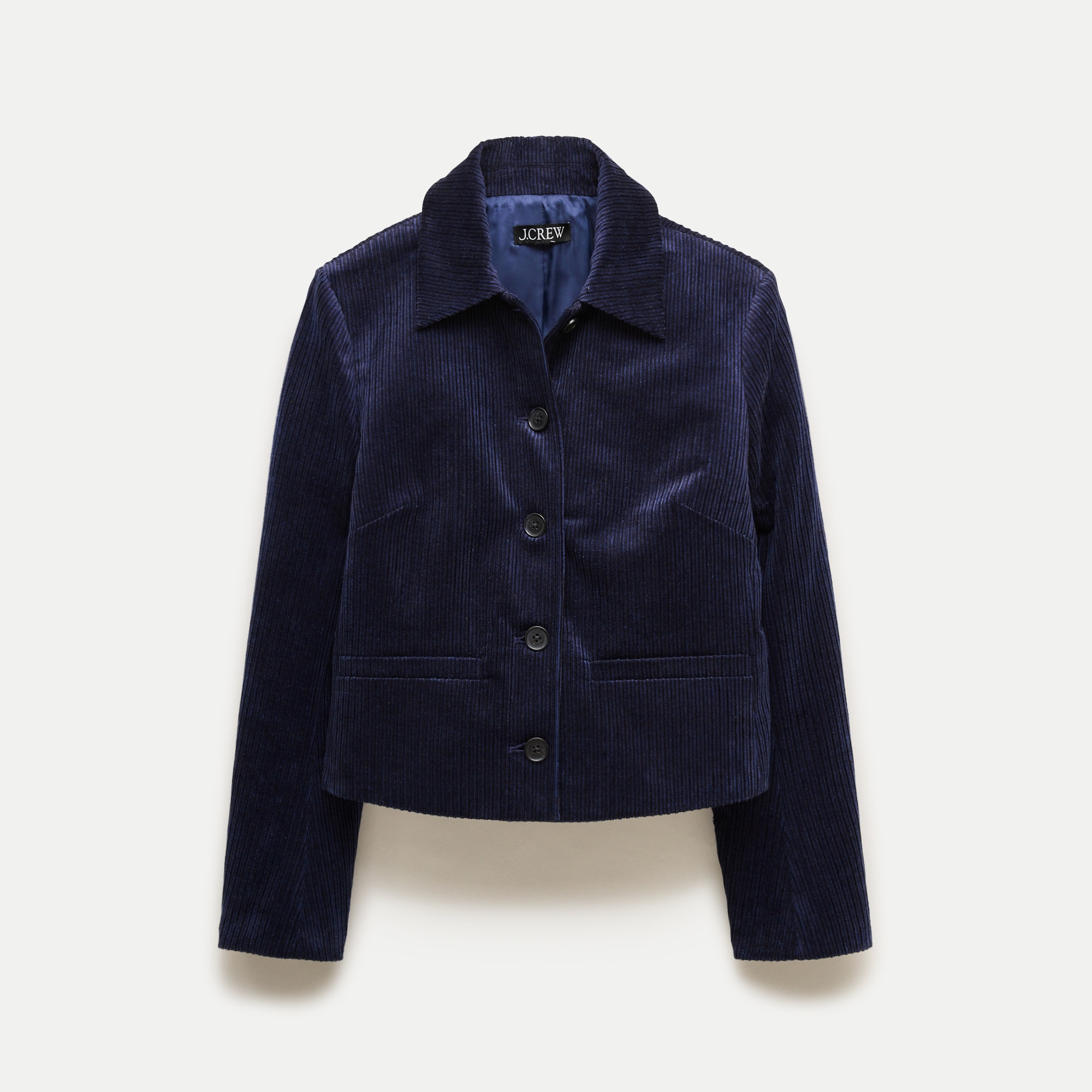 Lady jacket in velvety corduroy